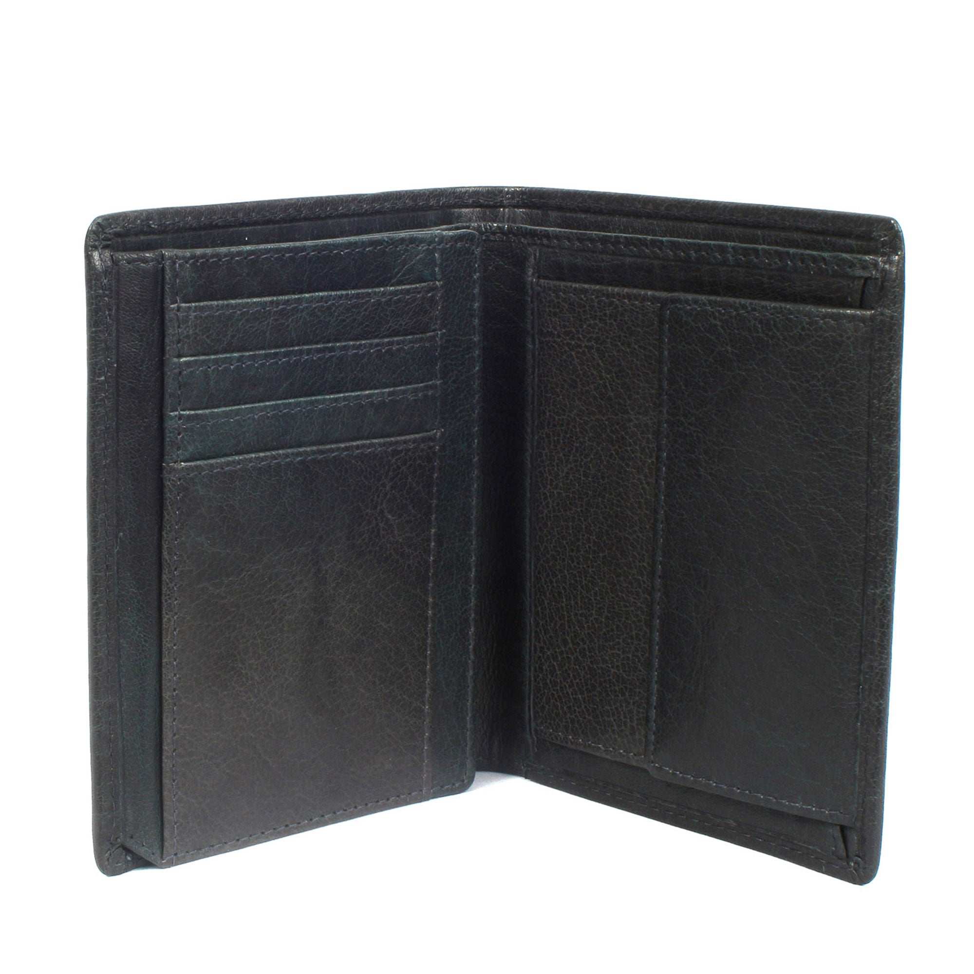 Margelisch Texas 2 sustainable RFID leather wallet for men  inside card slots