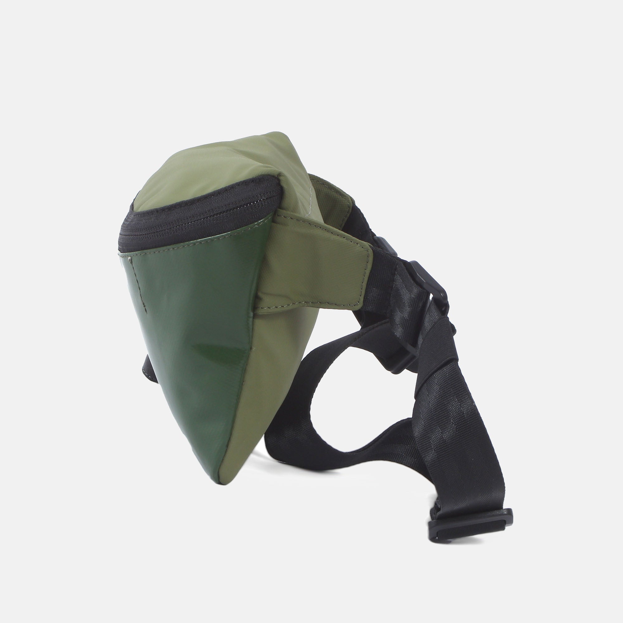 Cobi 7.1 Hüfttasche jungle green-mud green Ansicht Seite