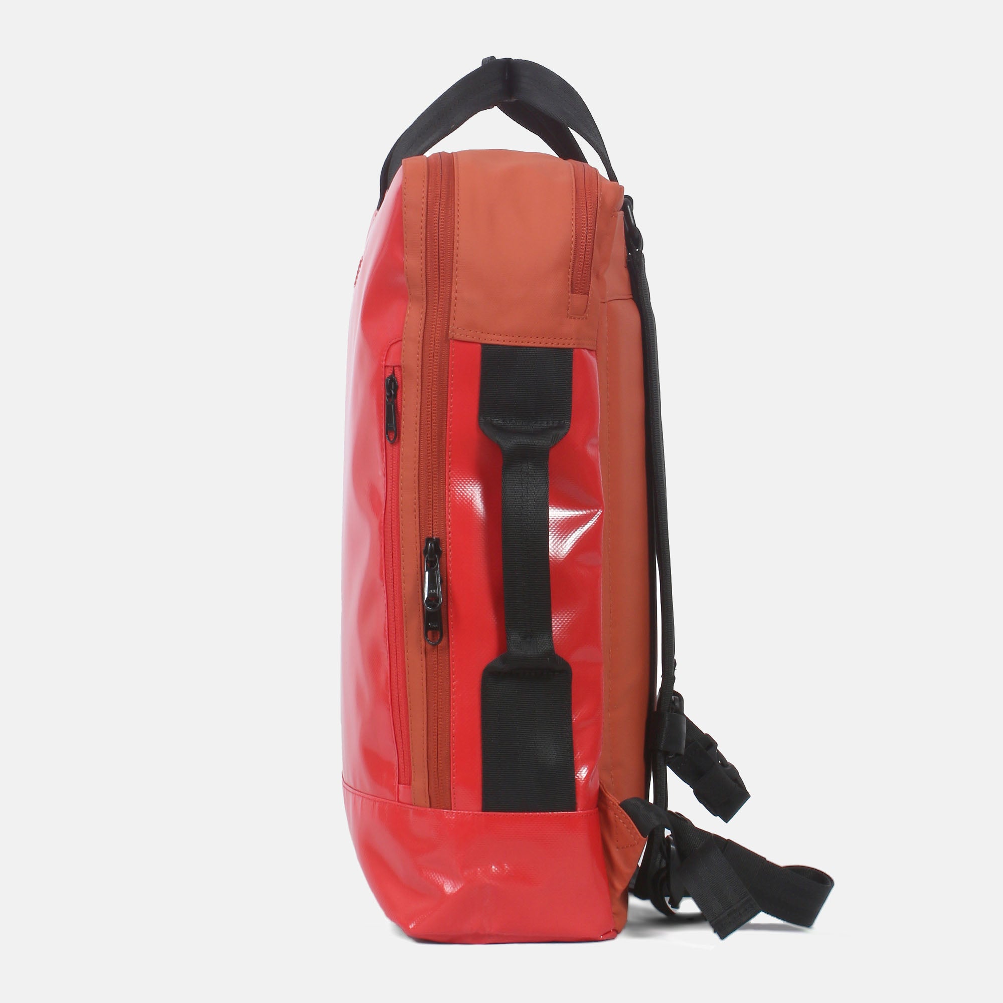 Agal 7.3-M red-orange Ansicht Seite mit Griff