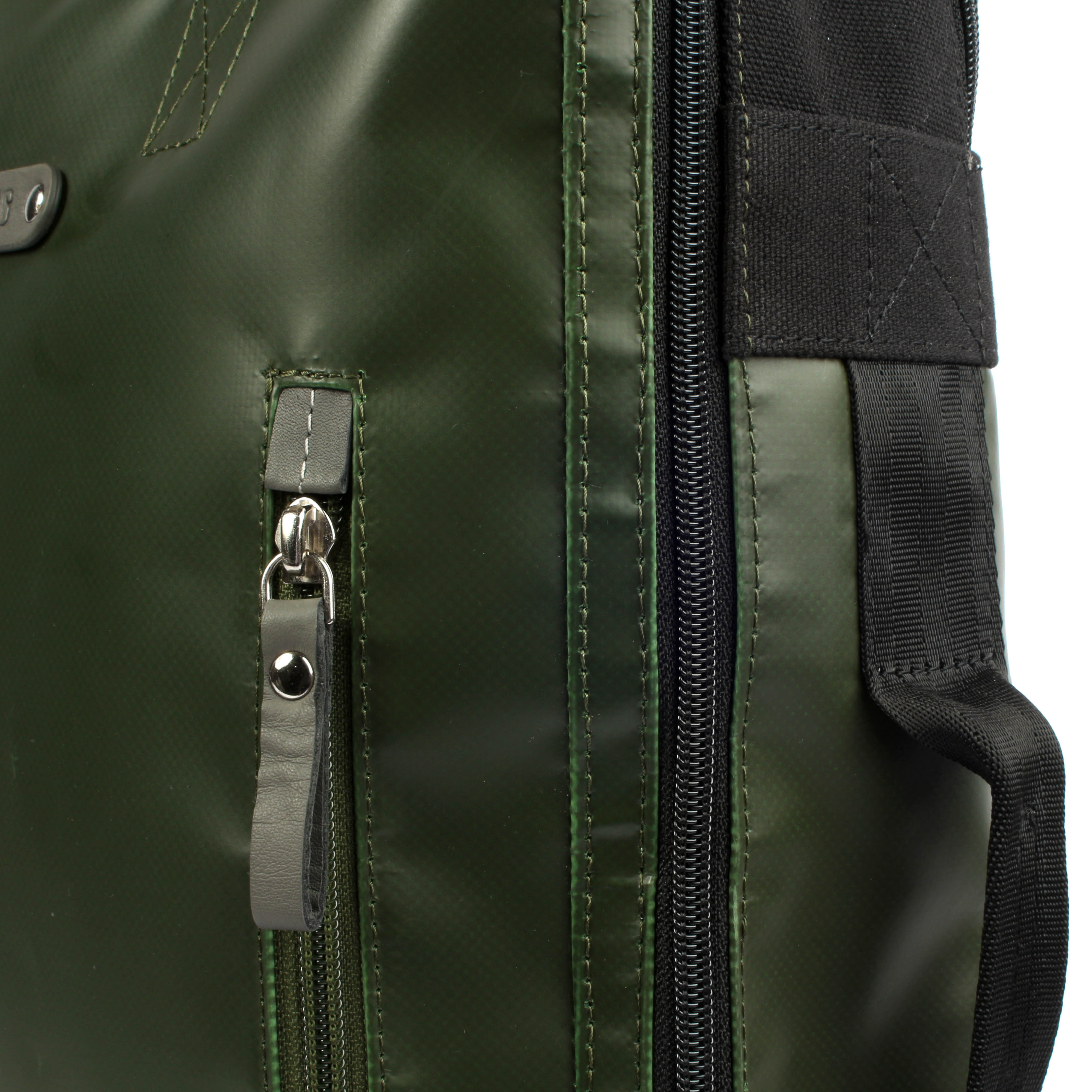 7clouds Agal 7.2M junglegreen Laptoprucksack Detail