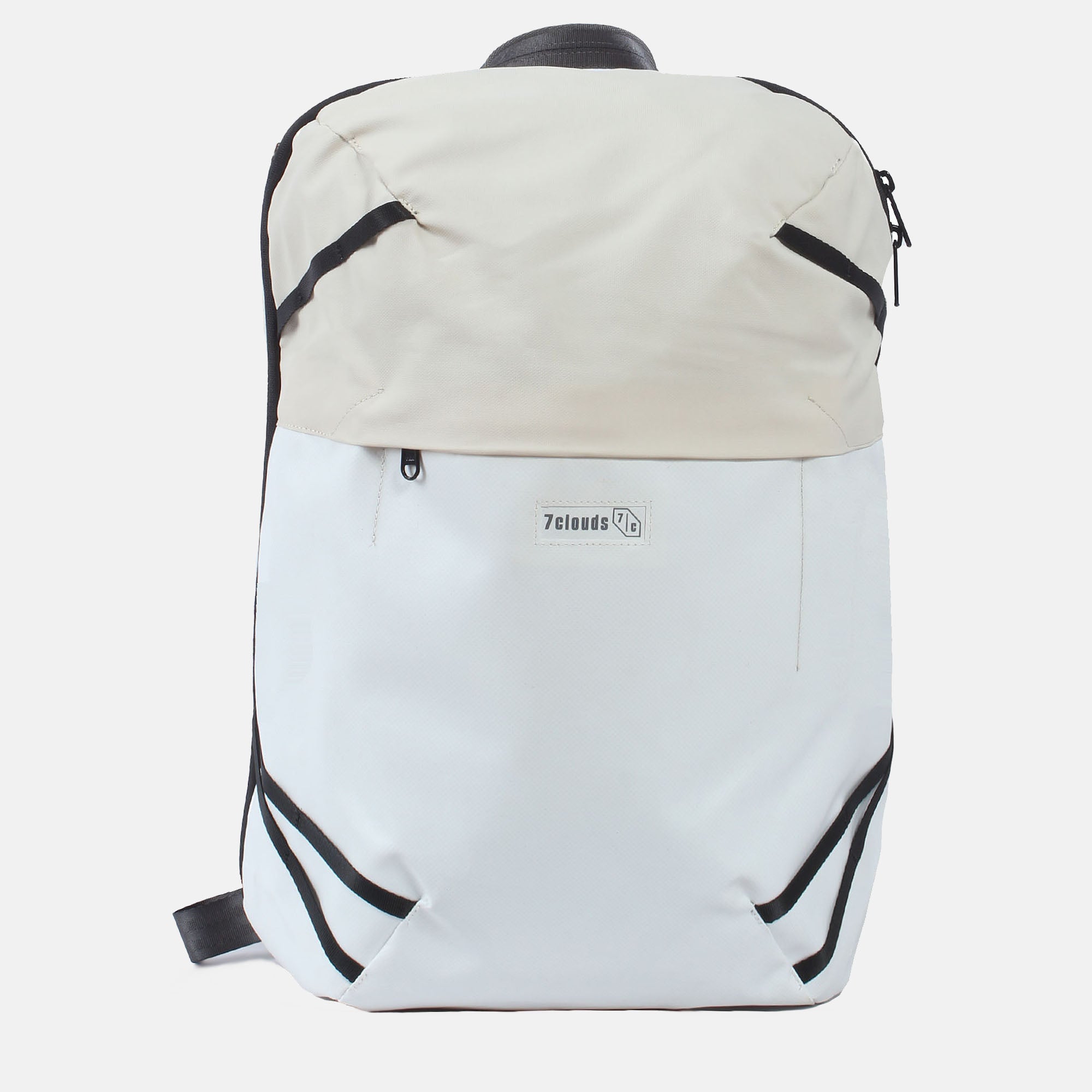 7clouds Laptop-Rucksack Nacov 7.1 white-off white Front