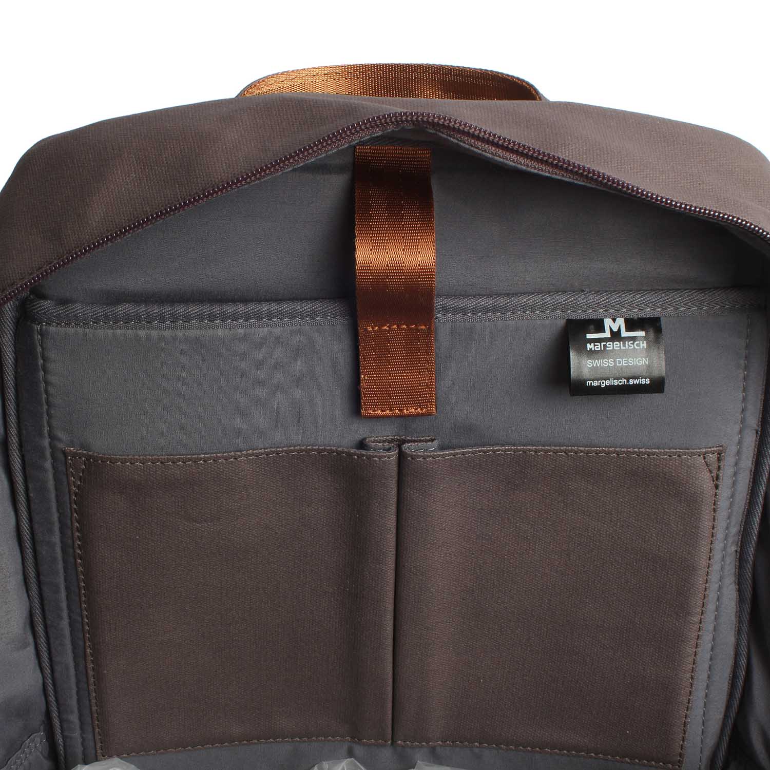 Margelisch Rucksack Bukal 1 taupe dunkel  Laptop