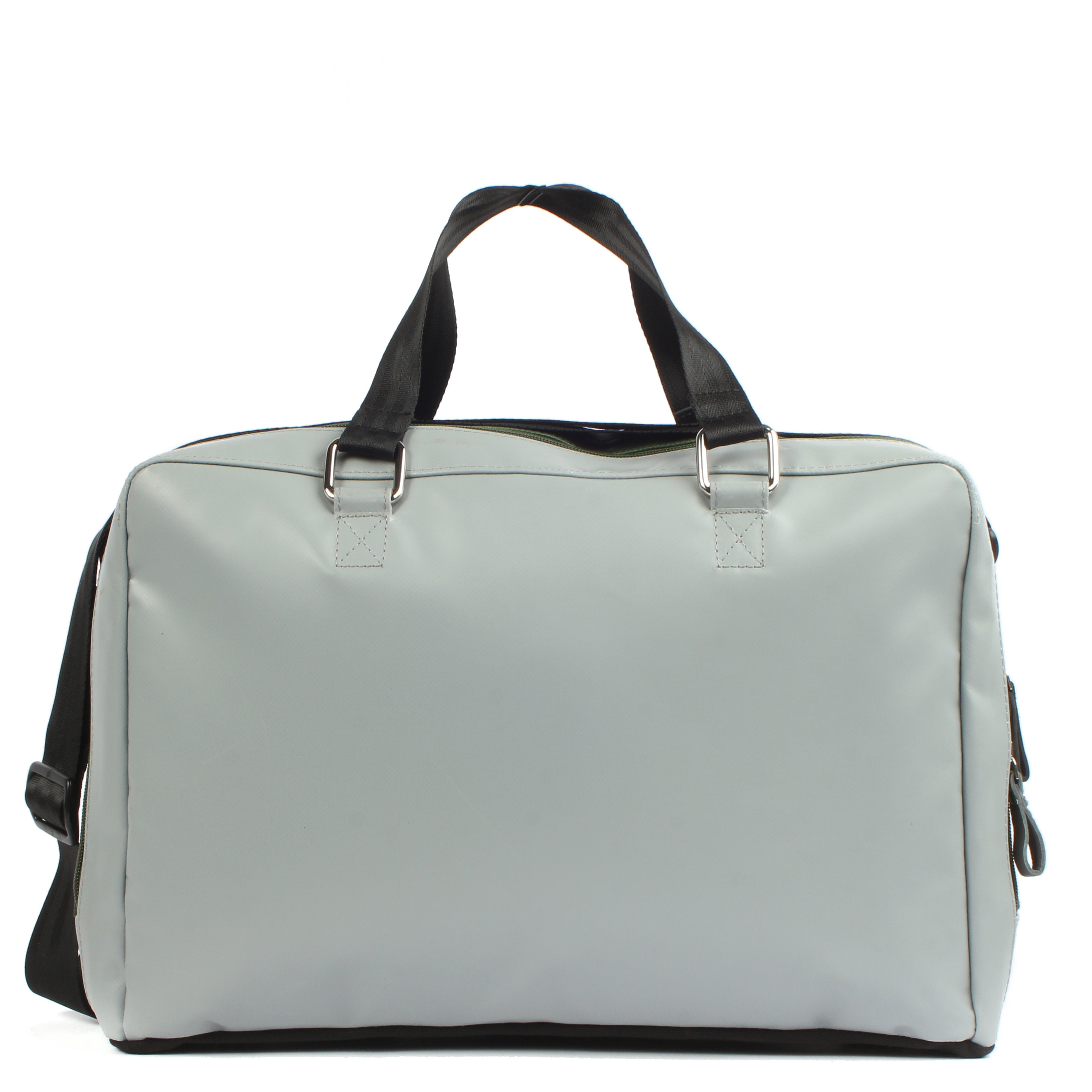 7clouds Arlon 7.1 junglegreen-grey sustainable laptop office bag back