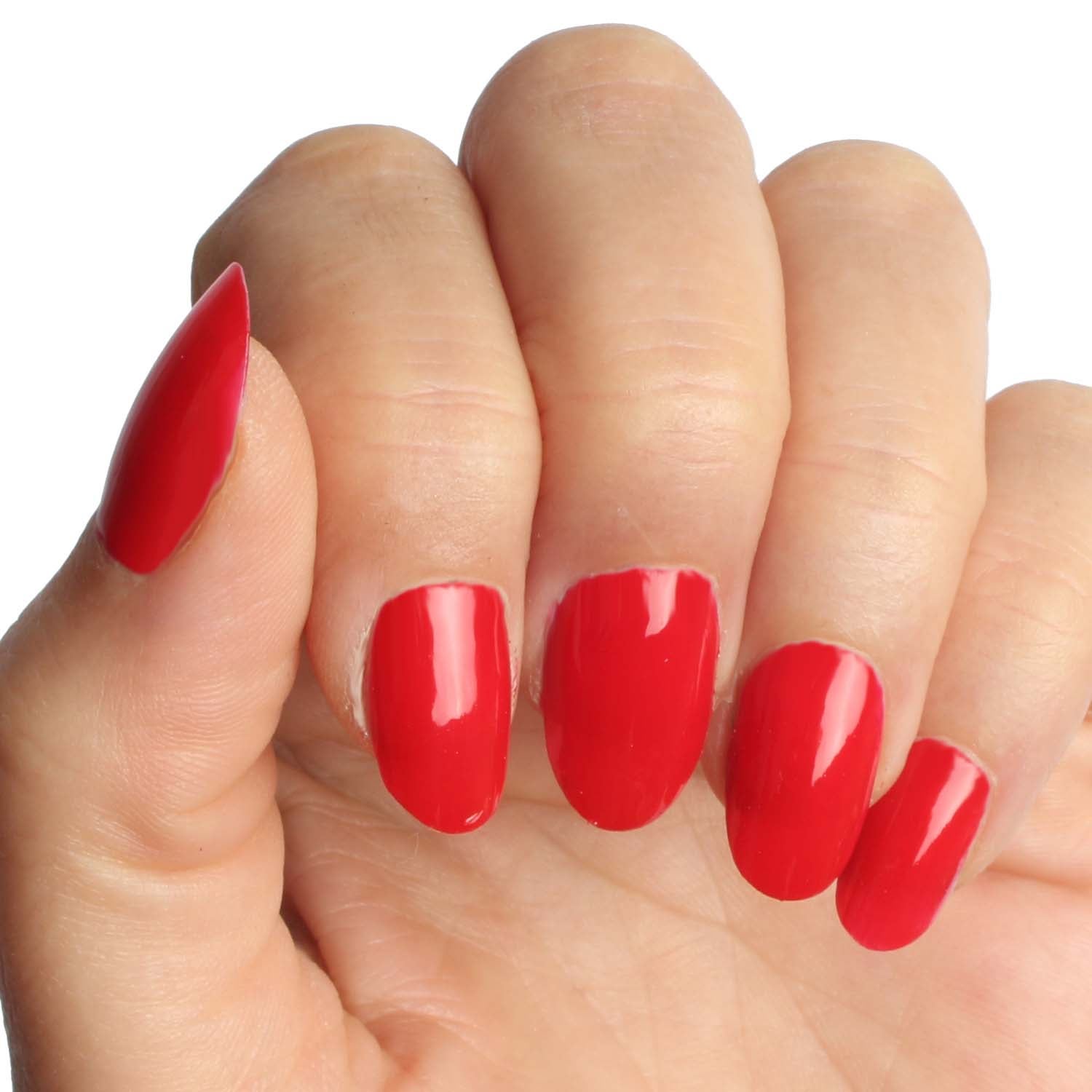 Laued nailpolish bio based vegan red