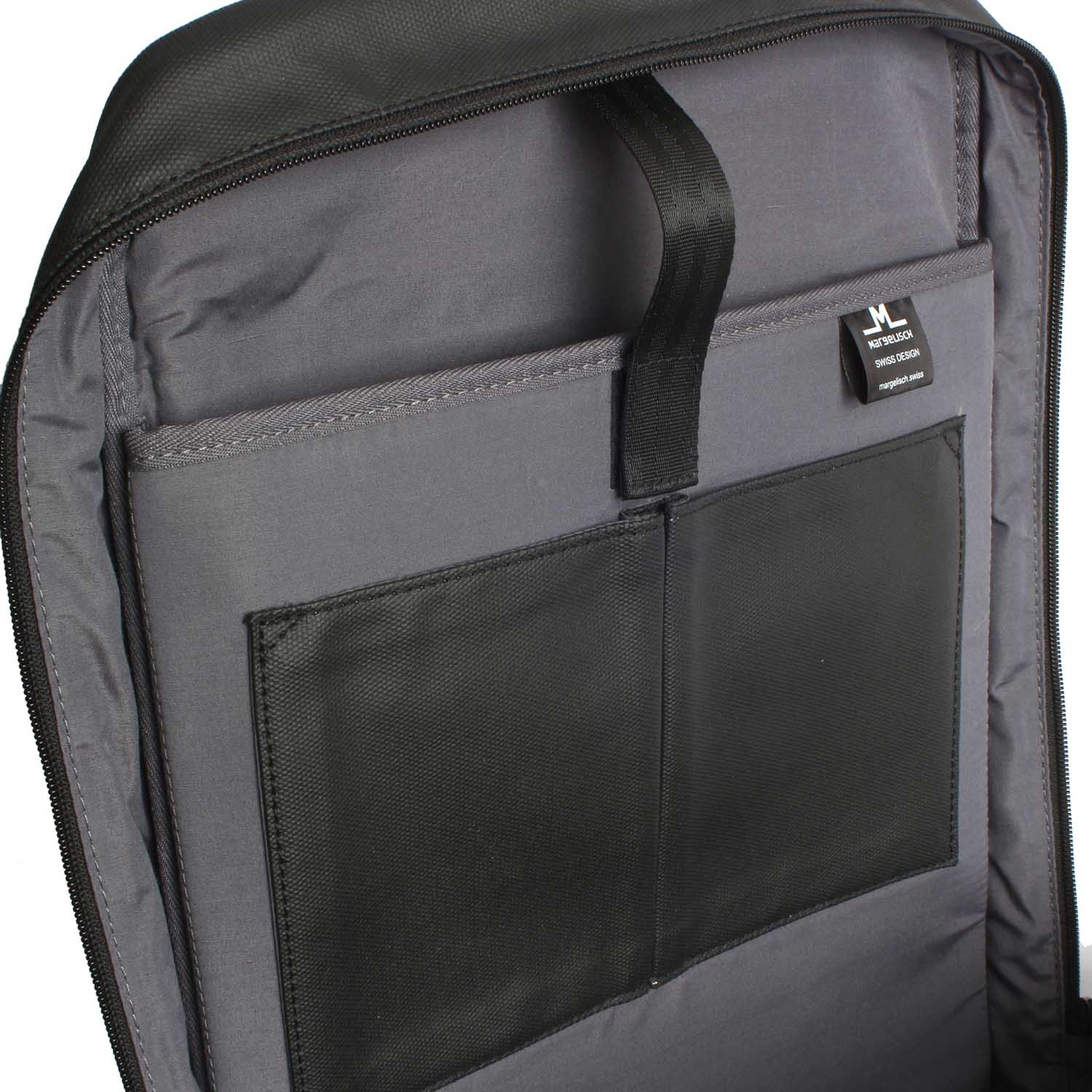 Margelisch Laptop Rucksack Pantho 1 black Laptopfach