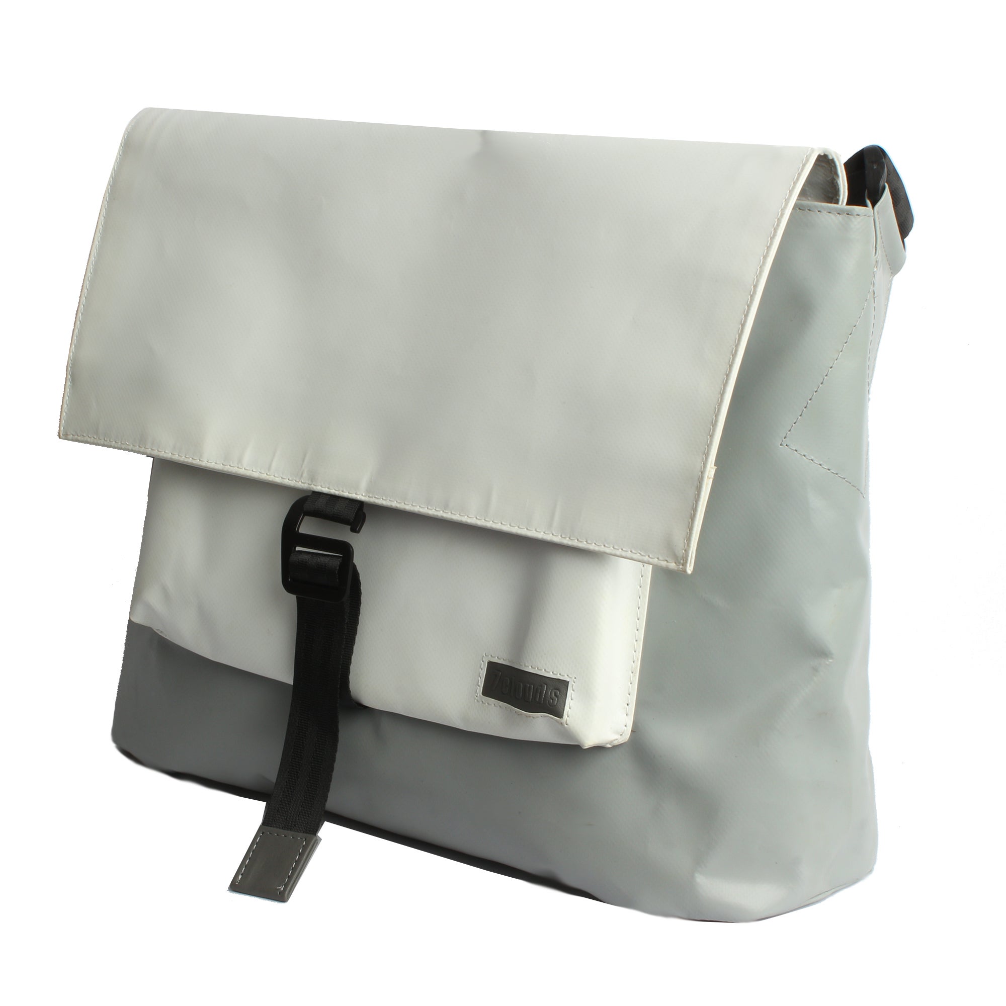 7clouds Kuriertasche Tego 7.4 grey-white Seite