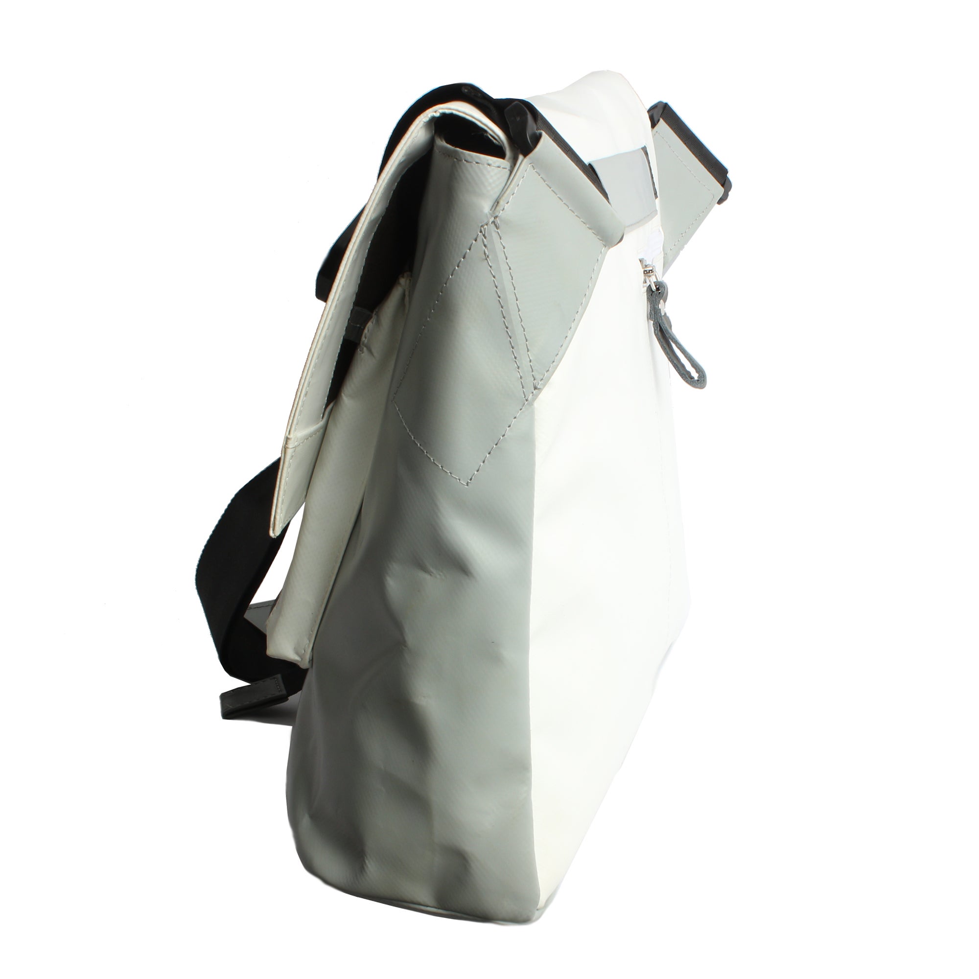 7clouds Kuriertasche Tego 7.4 grey-white Seite