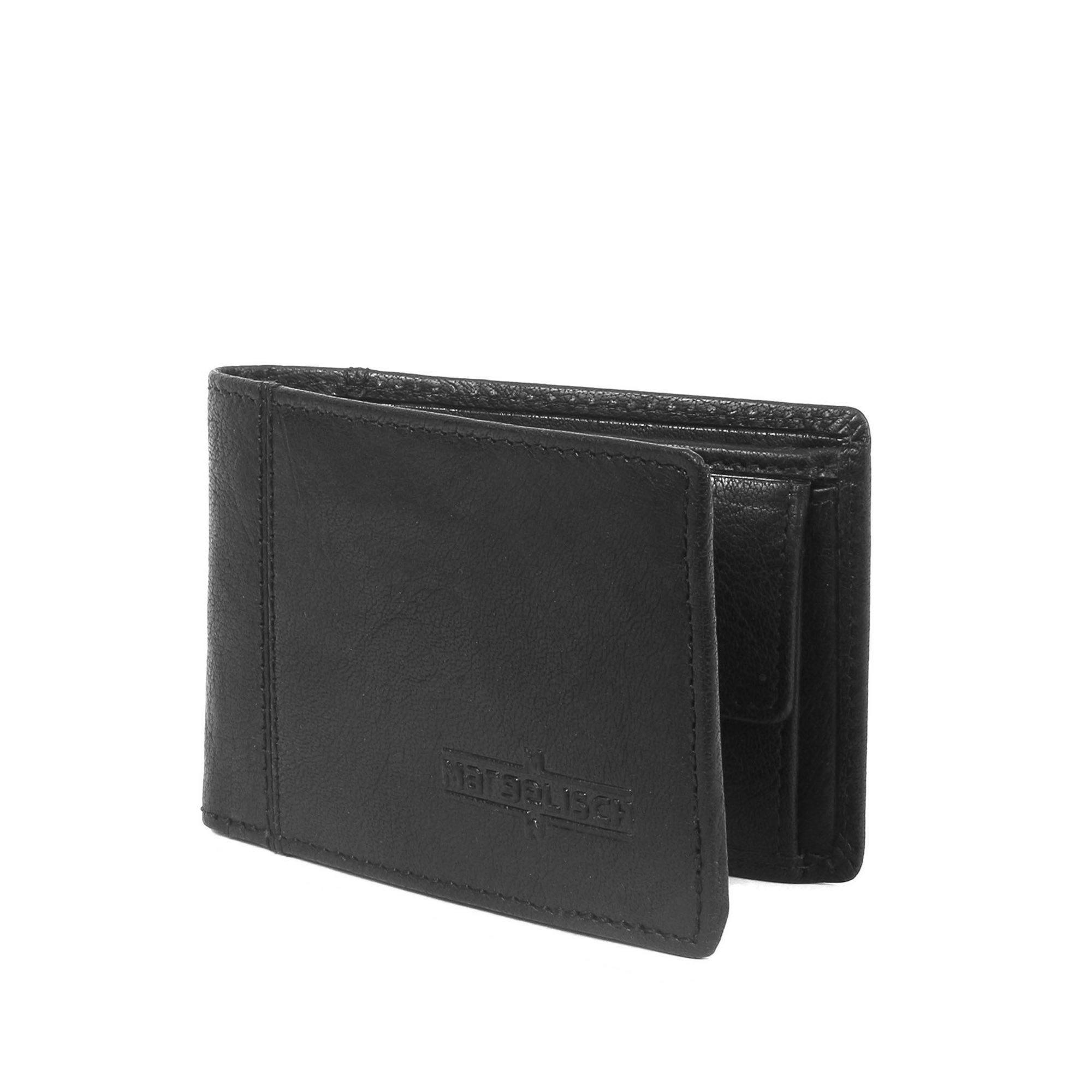 Margelisch Marcello 2 sustainable RFID leather wallet for men frontside