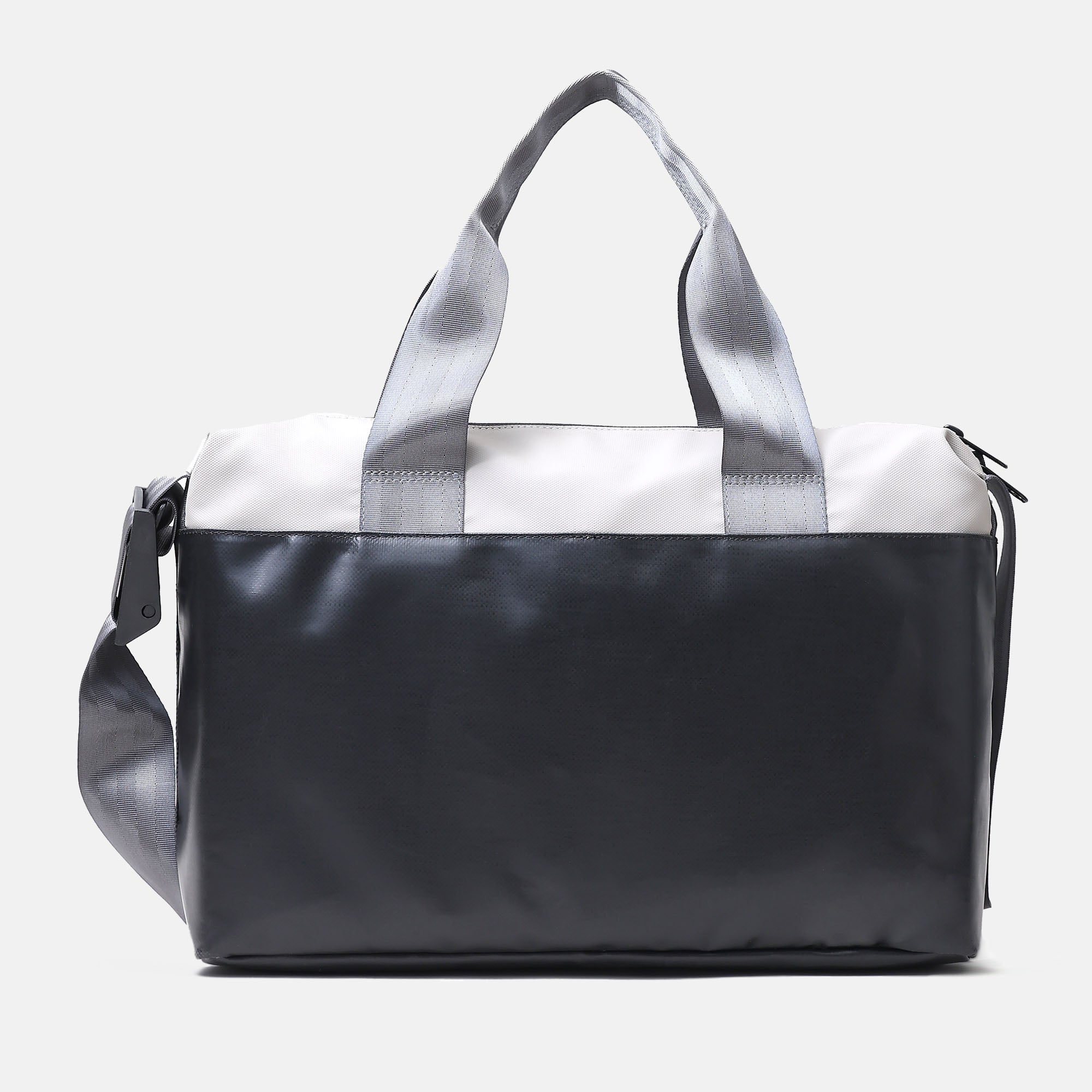 7clouds Erkan 7.1 black Laptop Messenger black-fog grey Rückseite