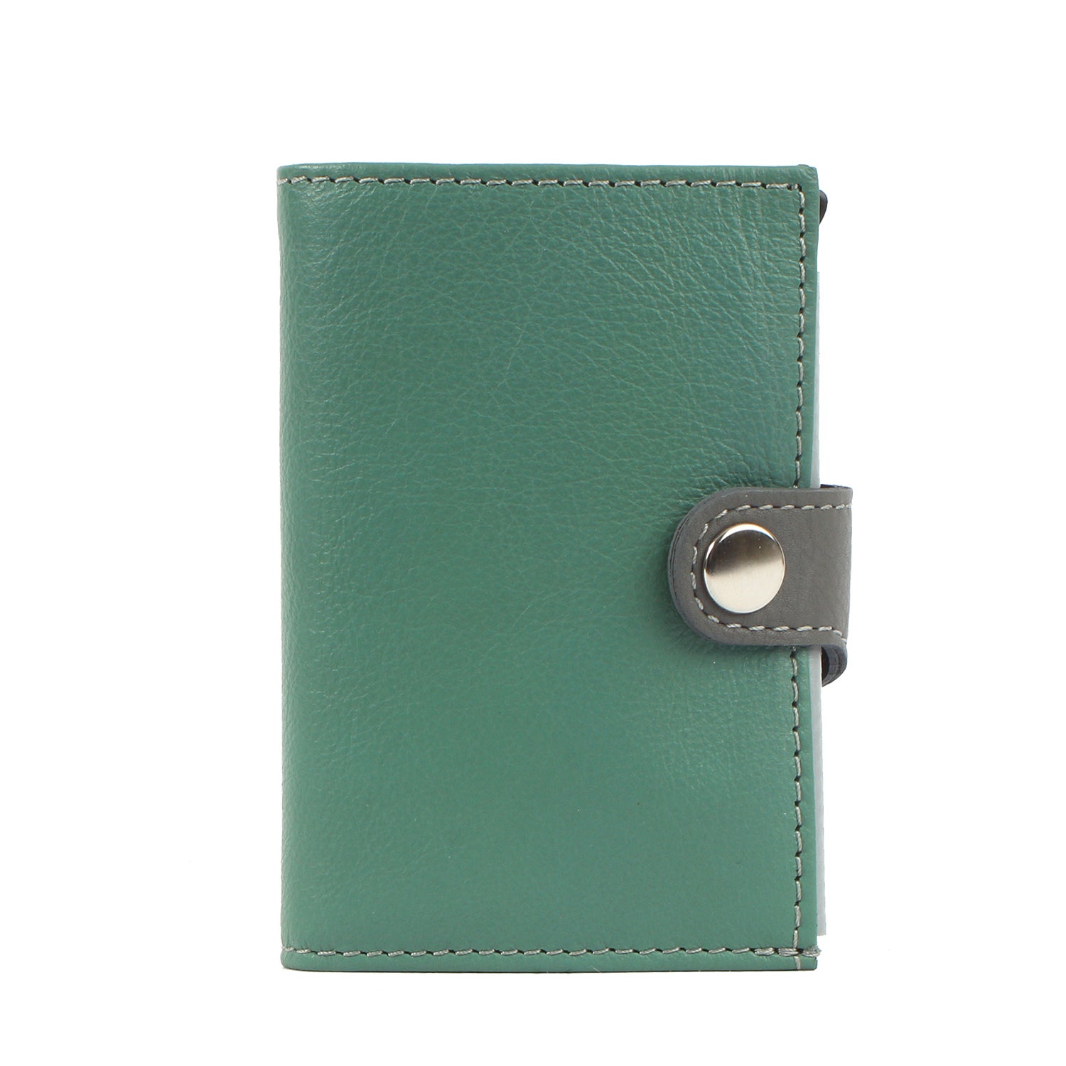 7clouds noonyu single leather  popup RFID wallet front mint