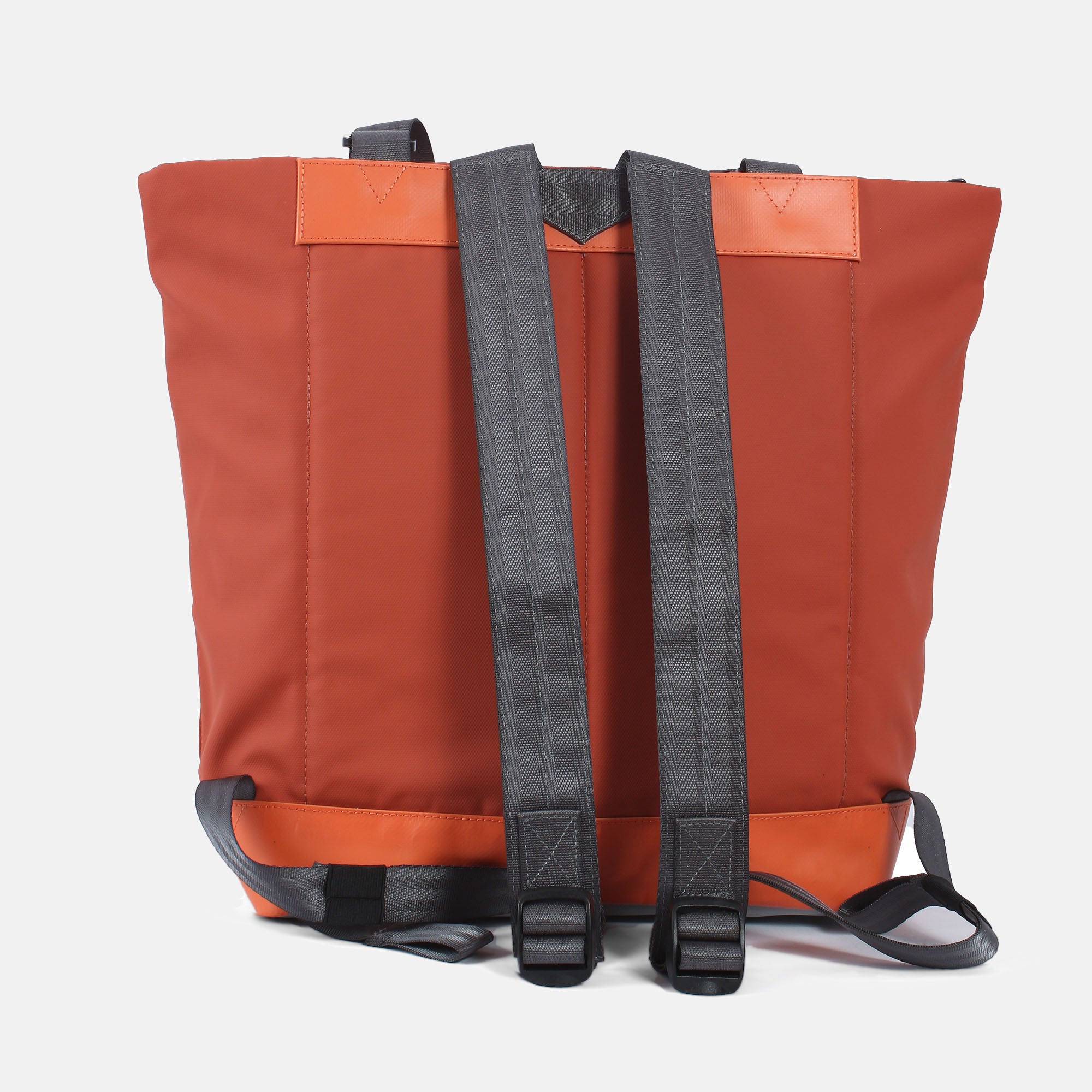 Simse 7.1 shopper-backpack orange back