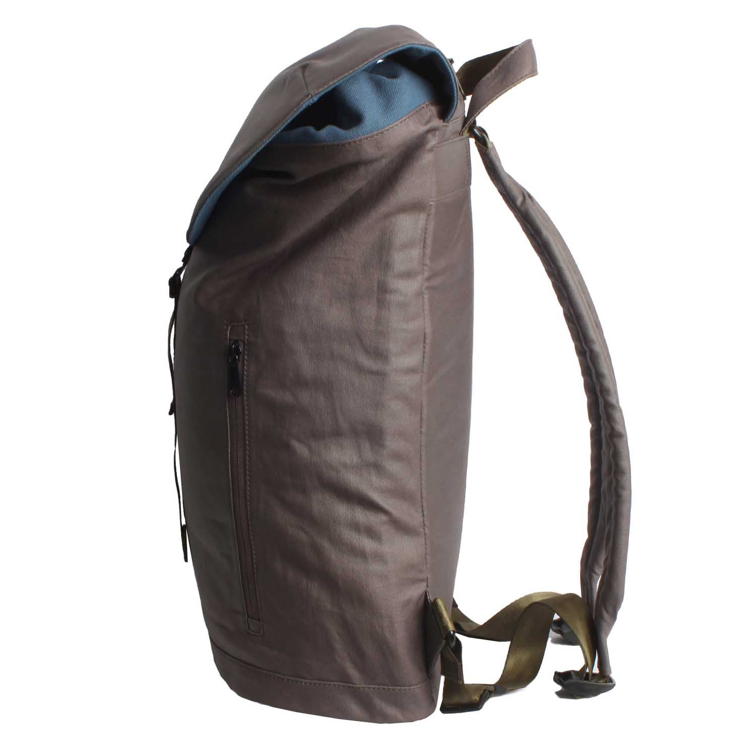 Margelisch Rucksack Bandir 2 taupe dunkel Seite