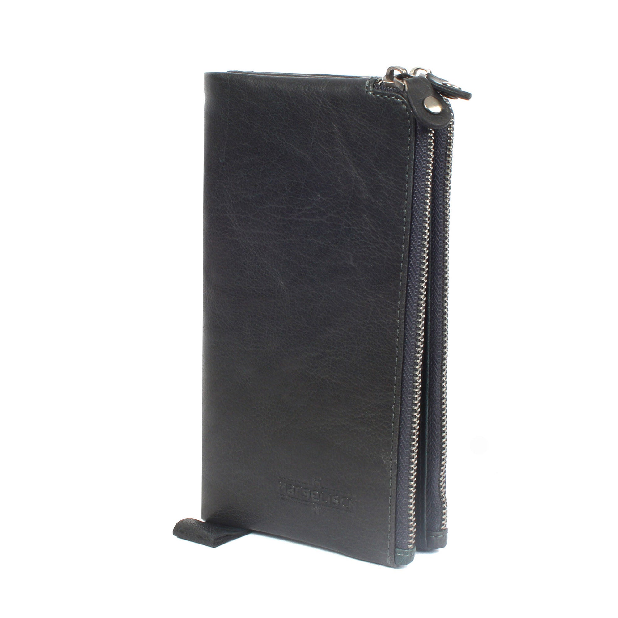 Margelisch London 2 sustainable RFID leather wallet frontside