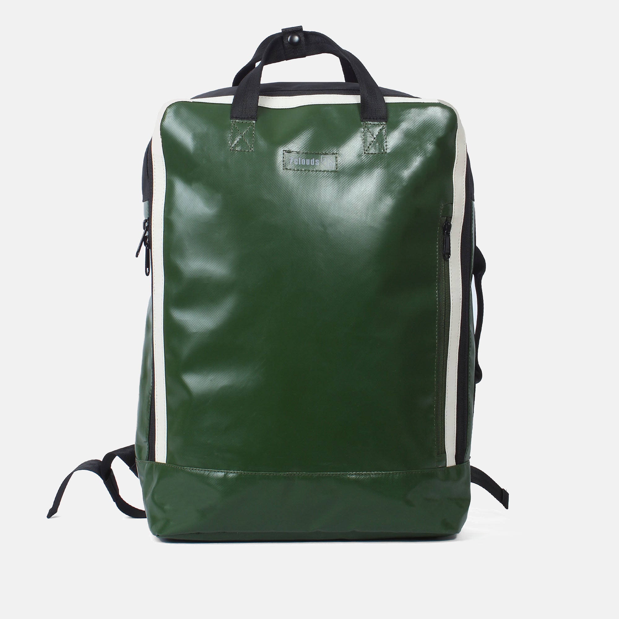 Rucksack Agal 7.3-M jungle green-off white Ansicht Front