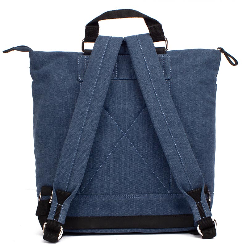 Margelisch Amini 1 canvas denim, casual ladybackpack, swiss design, laptopbackpack