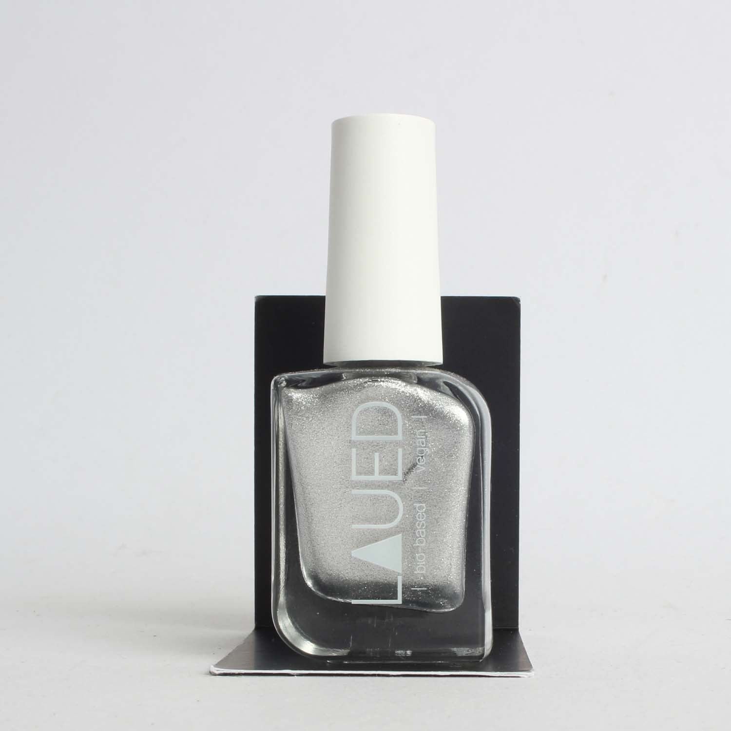 LAUED - nail polish - bio based - Glam 01 Laued nailpolish bio based vegan glam silver