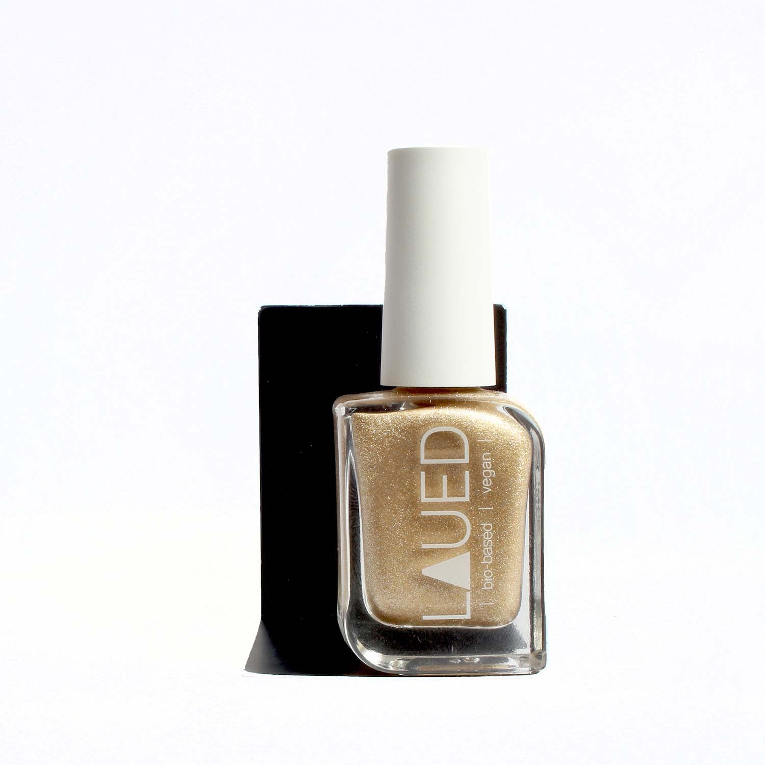 Laued nailpolish bio based vegan glam gold