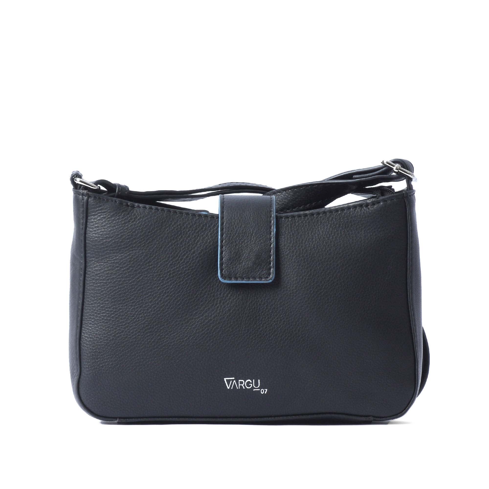 Vargu Danya 1 leather shoulder bag black