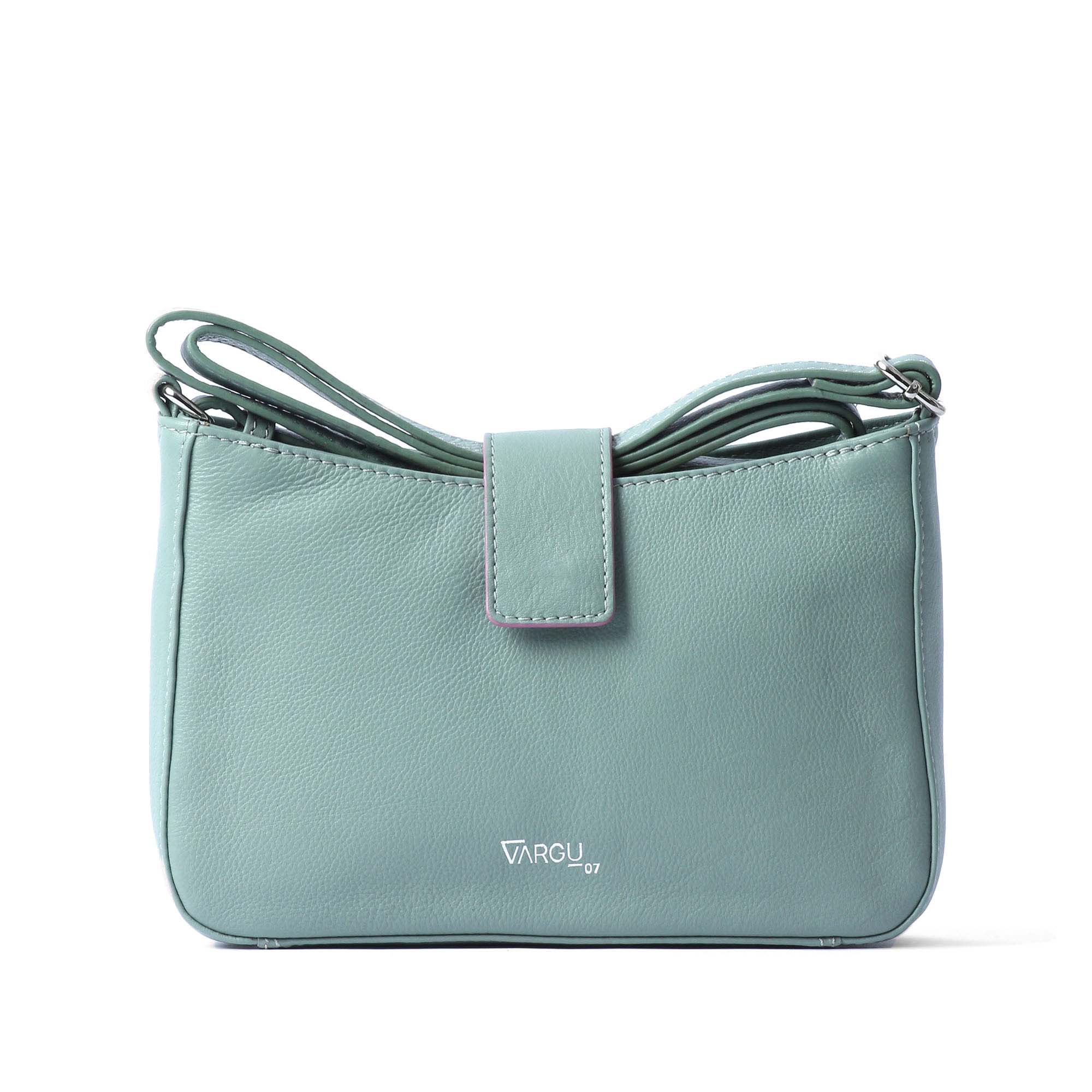 Vargu Danya 1 leather shoulder bag mint