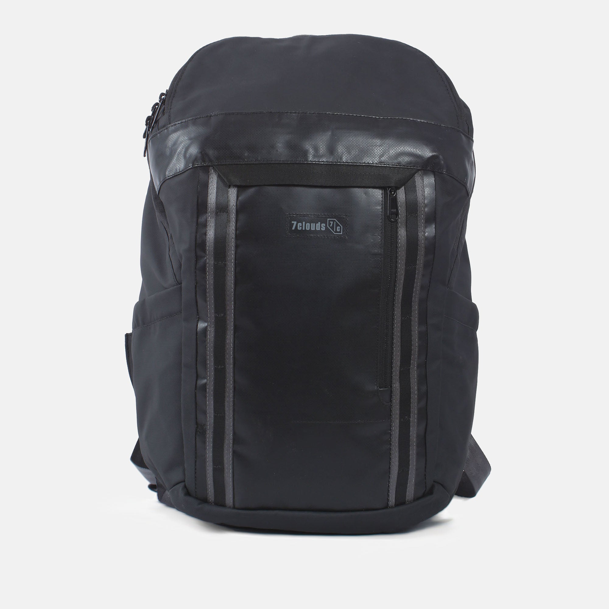 Suno 7.1 black laptop backpack front view