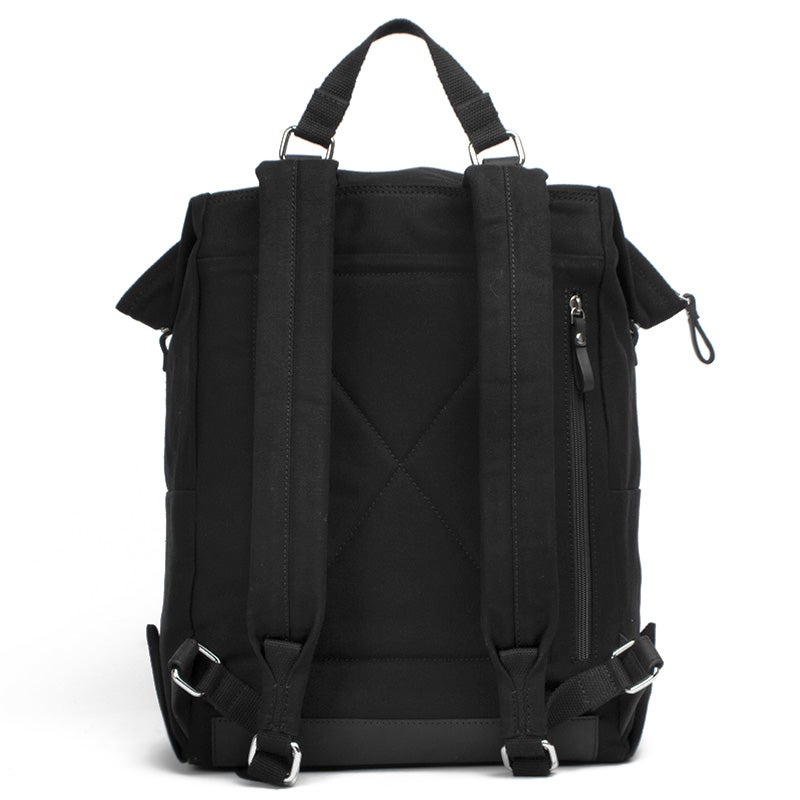 Margelisch Evon 1 black nachhaliter Canvas Rucksack