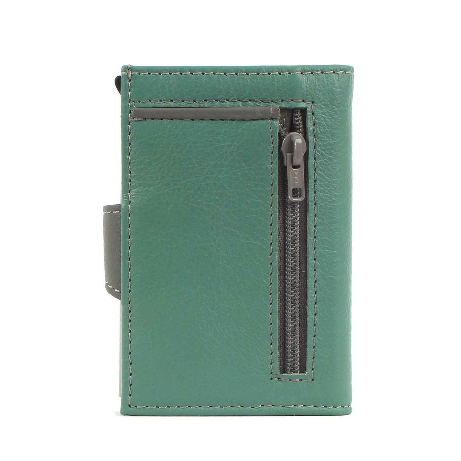 7clouds noonyu single leather  popup RFID wallet back mint