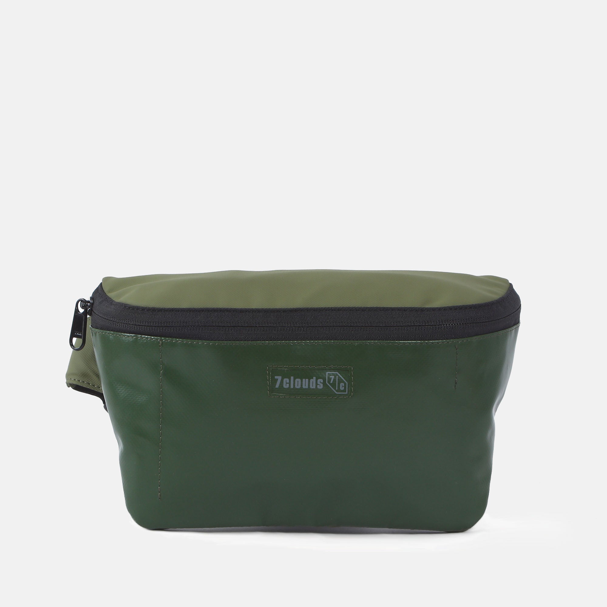 Cobi 7.1 Hüfttasche jungle green-mud green Front