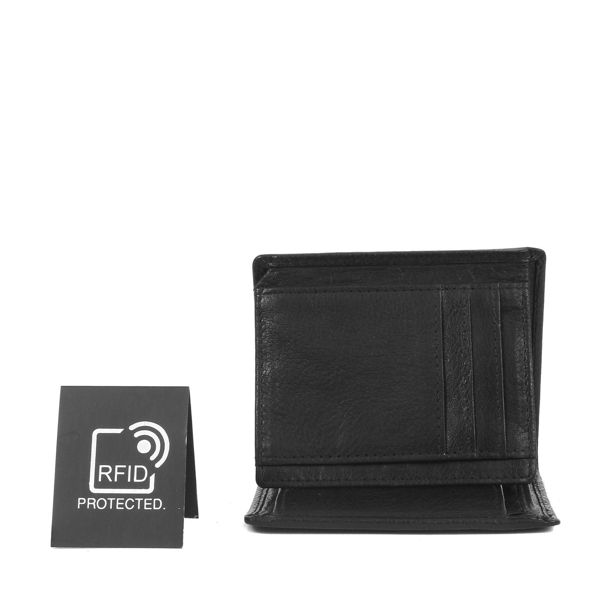 Margelisch Tokyo 2 sustainable RFID leather wallet for men inside RFID blocker