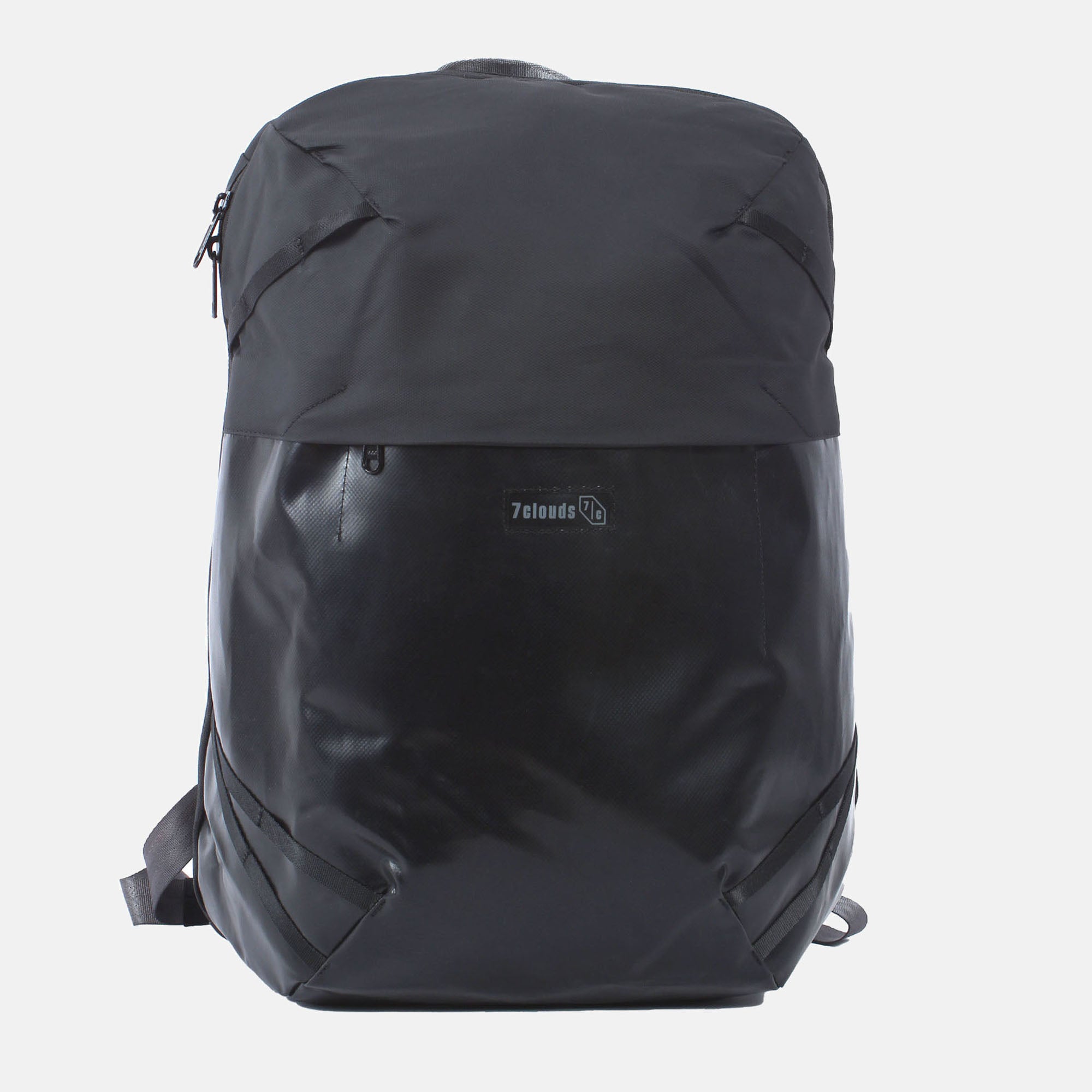 7clouds Laptop-Rucksack Nacov 7.1 black Ansicht Front