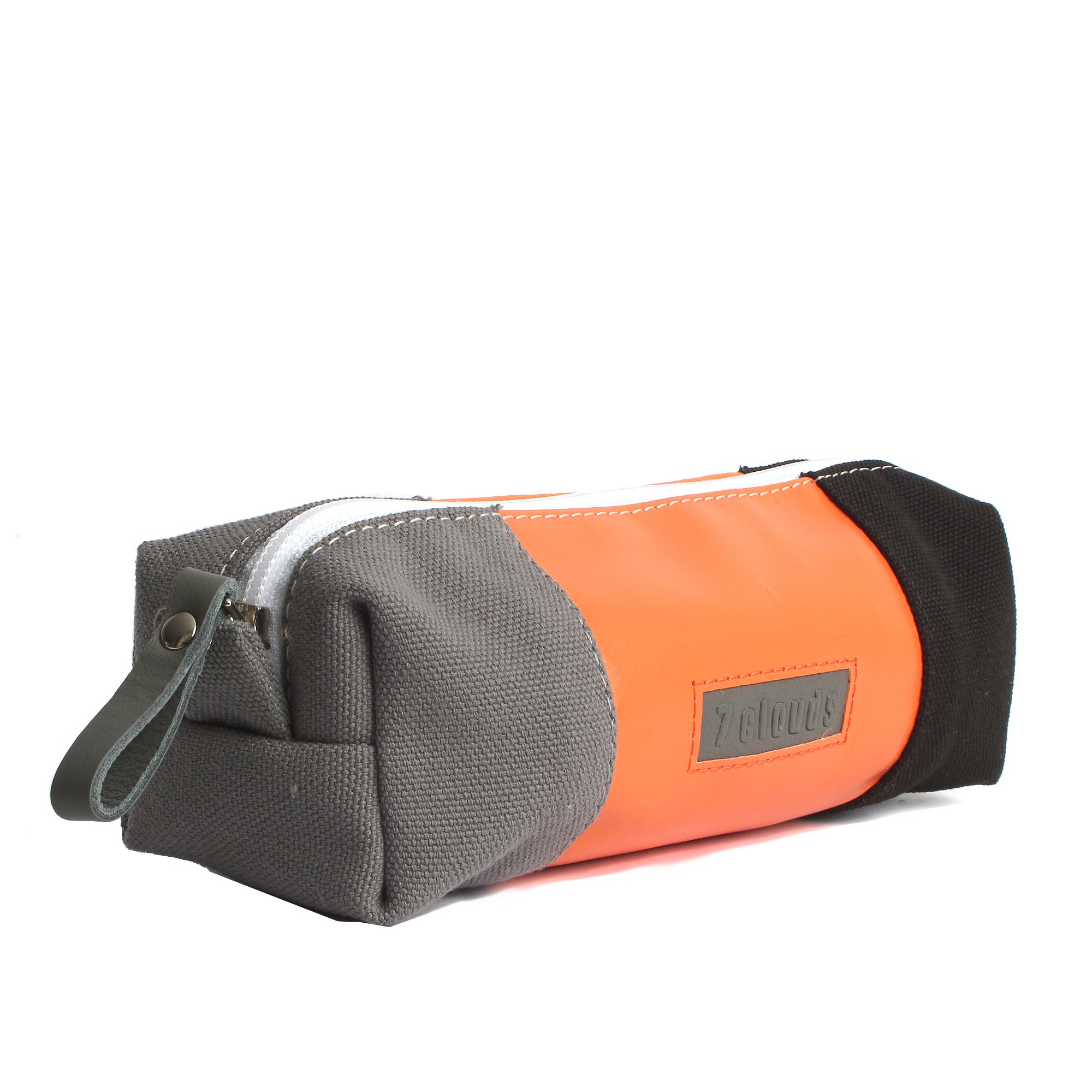 7clouds Stiftetui-Penci 7.1 - orange-grey-black 7clouds Stiftetui Penci 7.1 orange-grey-black Front