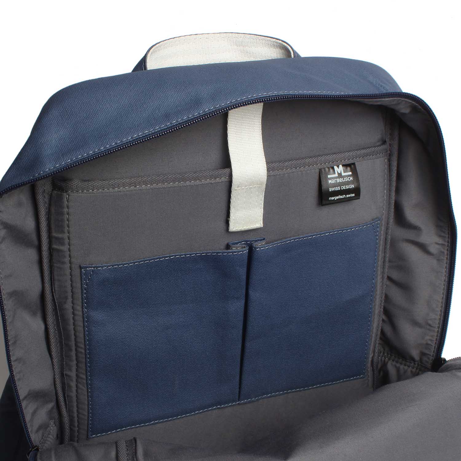 Margelisch Rucksack Bukal 1 dunkelblau Laptop