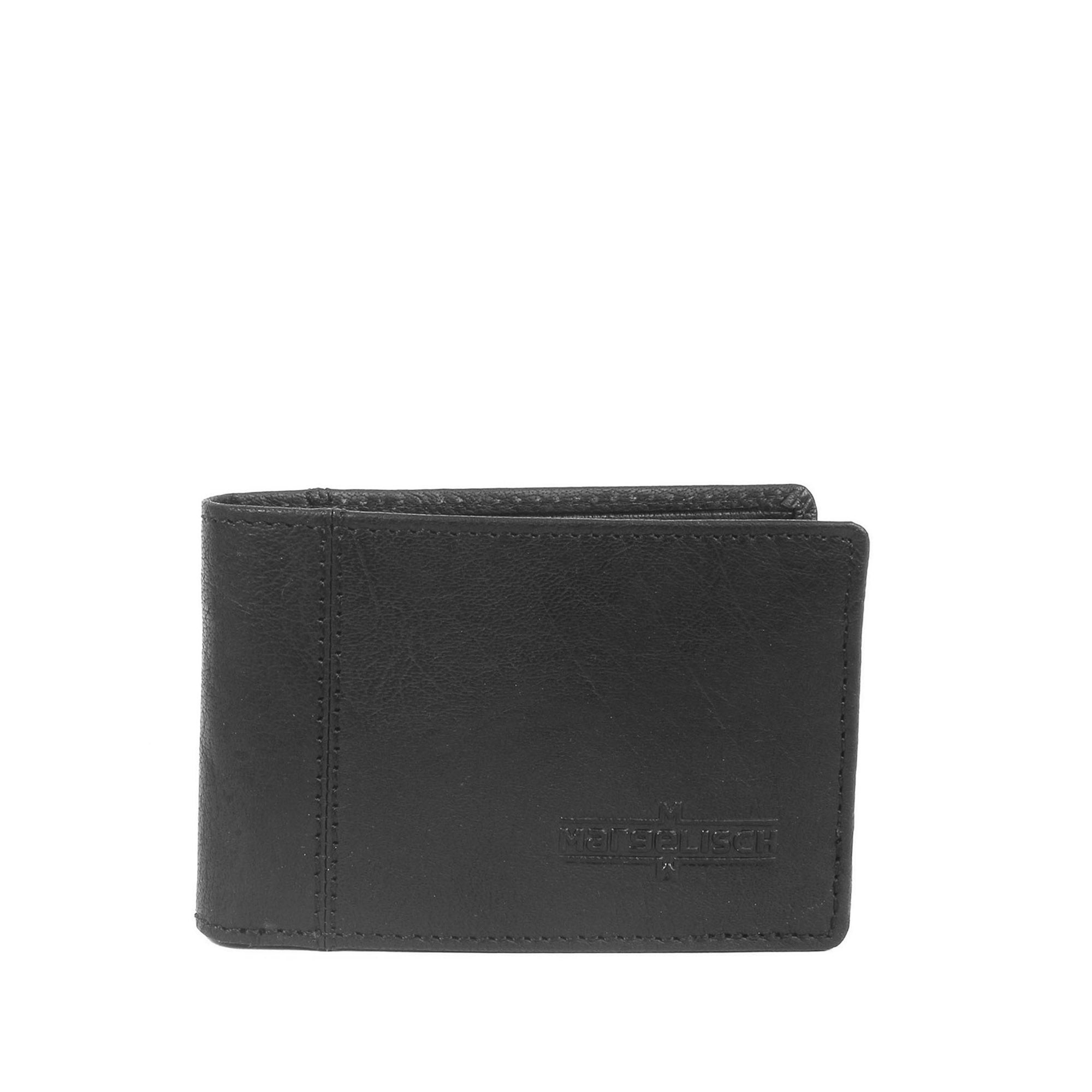 Margelisch Marcello 2 sustainable RFID leather wallet for men front