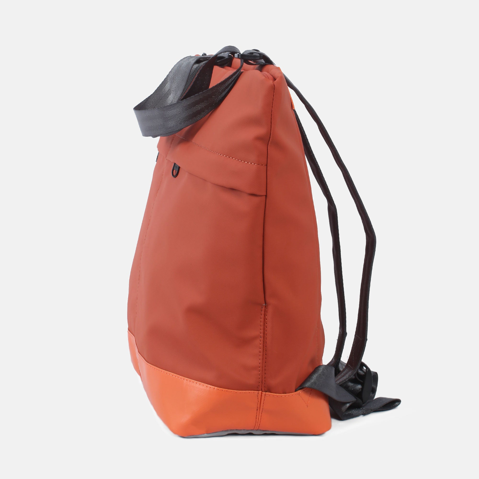 Simse 7.1 shopper-backpack orange side