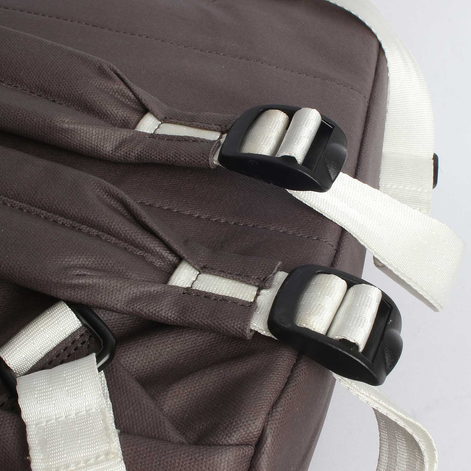 Margelisch Laptop Rucksack Pantho 1 taupe dunkel Detail
