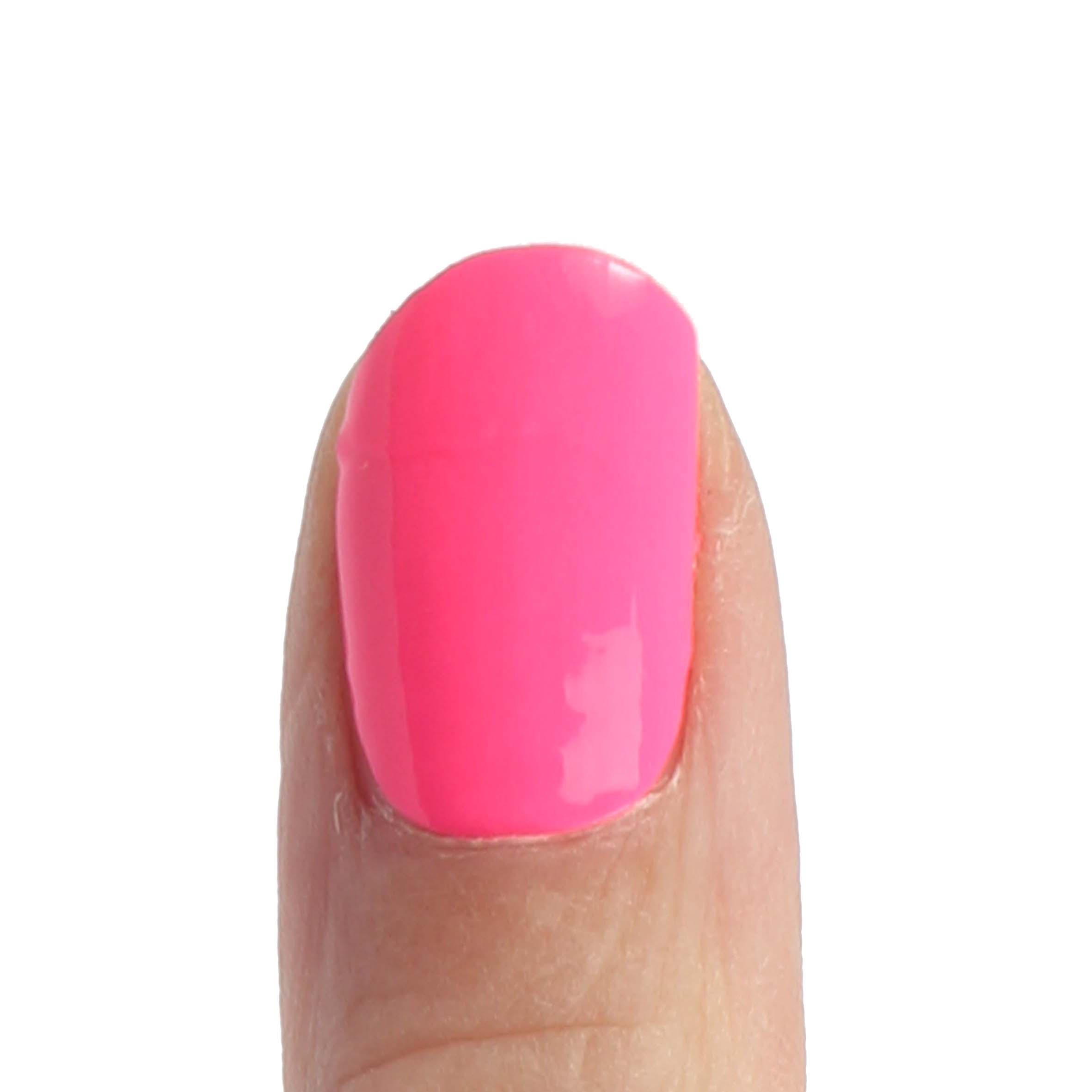 Laued Fingernagelfolien neon pink panther Fingernagel