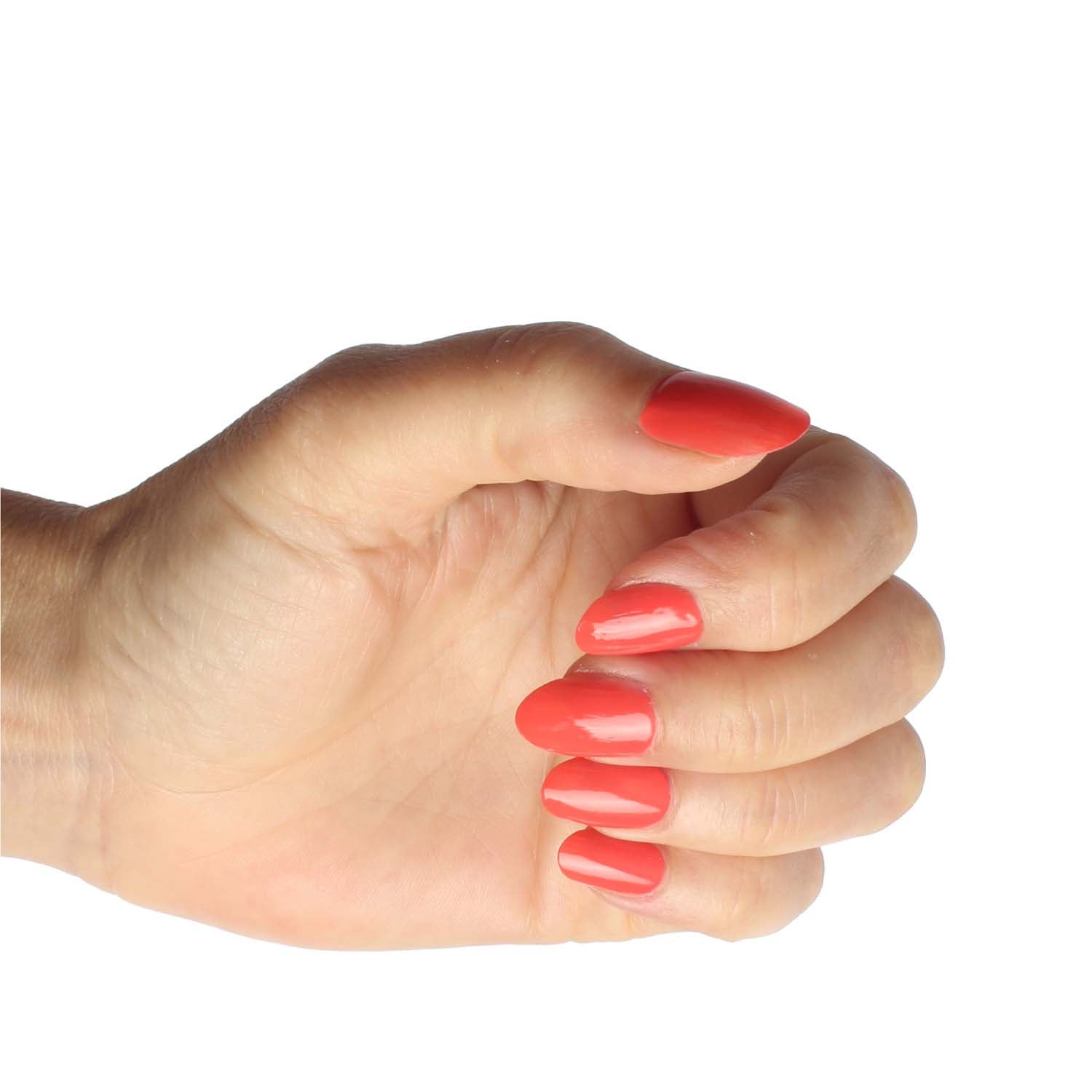 Laued nailpolish bio based vegan red