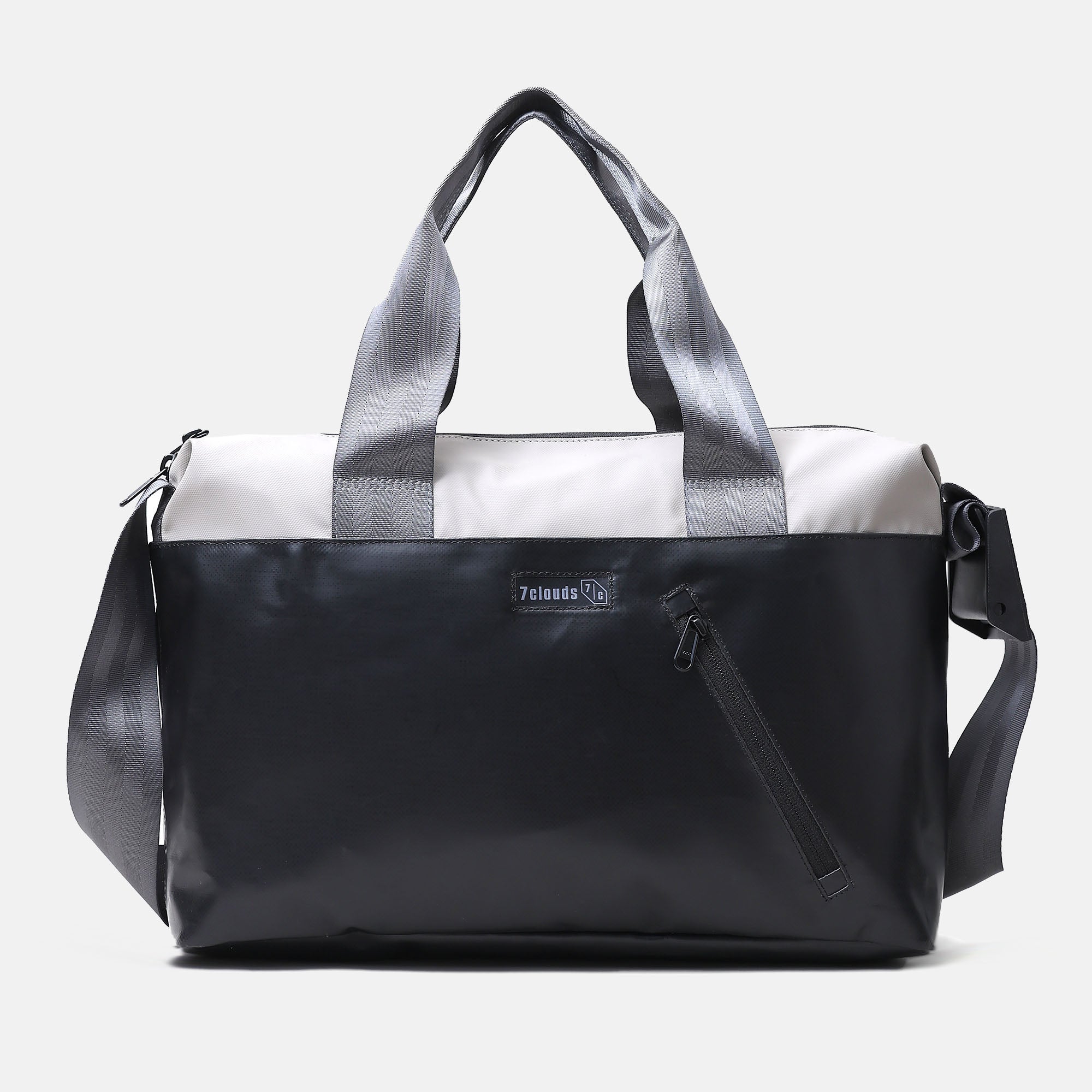 7clouds Erkan 7.1 black Laptop Messenger black-fog grey Front