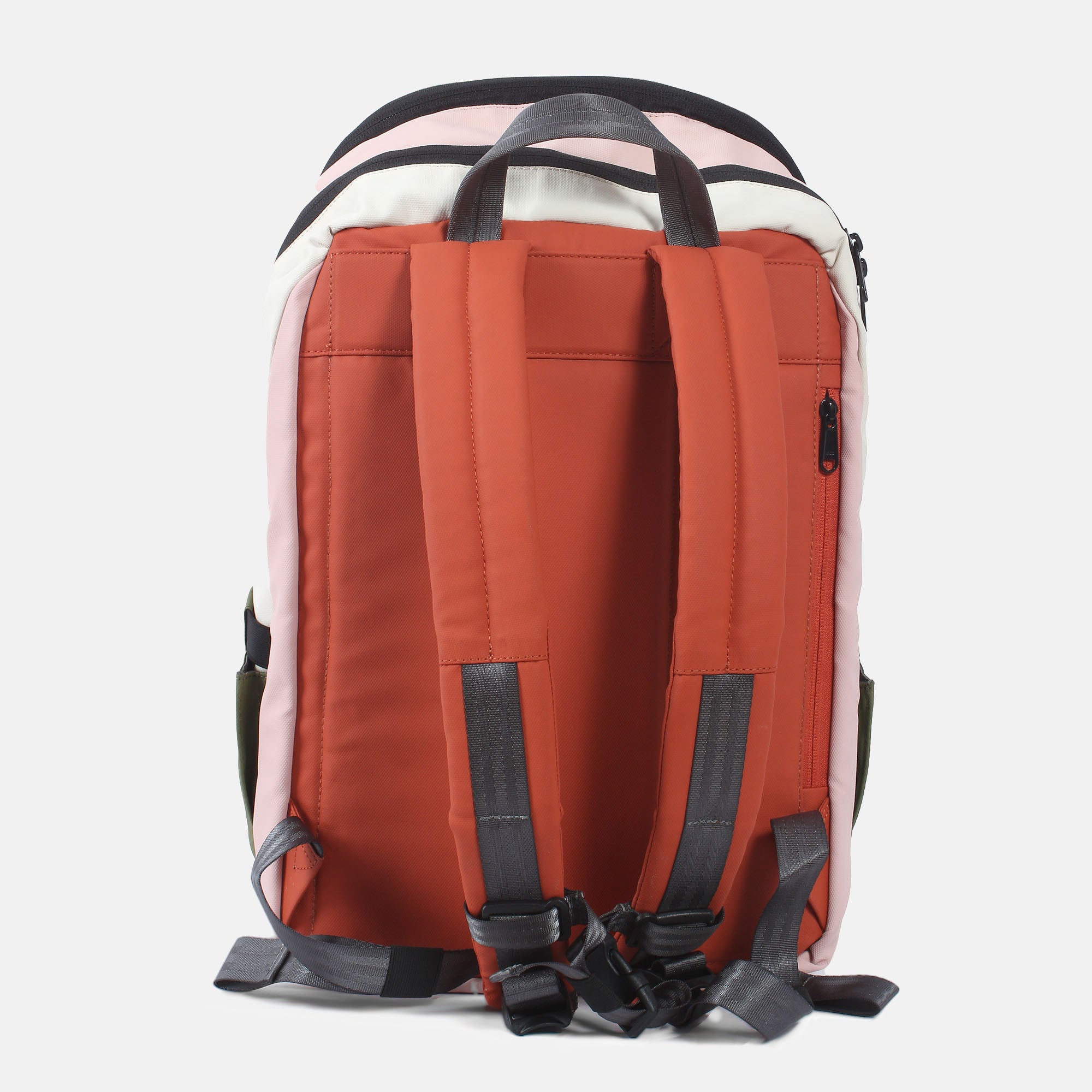 Suno 7.1 light blue-mix laptop backpack backside