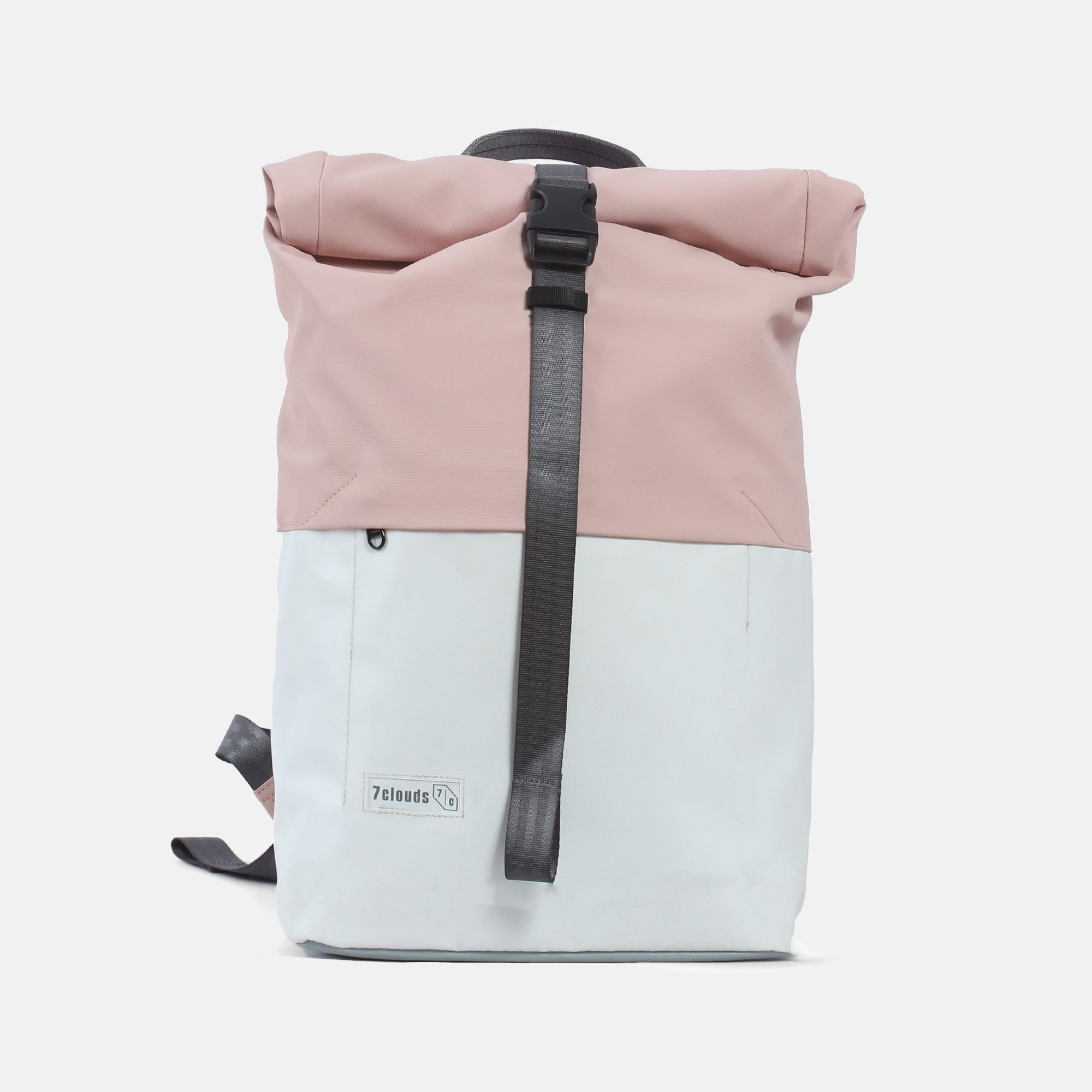 Laptop-Rucksack Kira 7.1 von 7clouds white-light rose Front