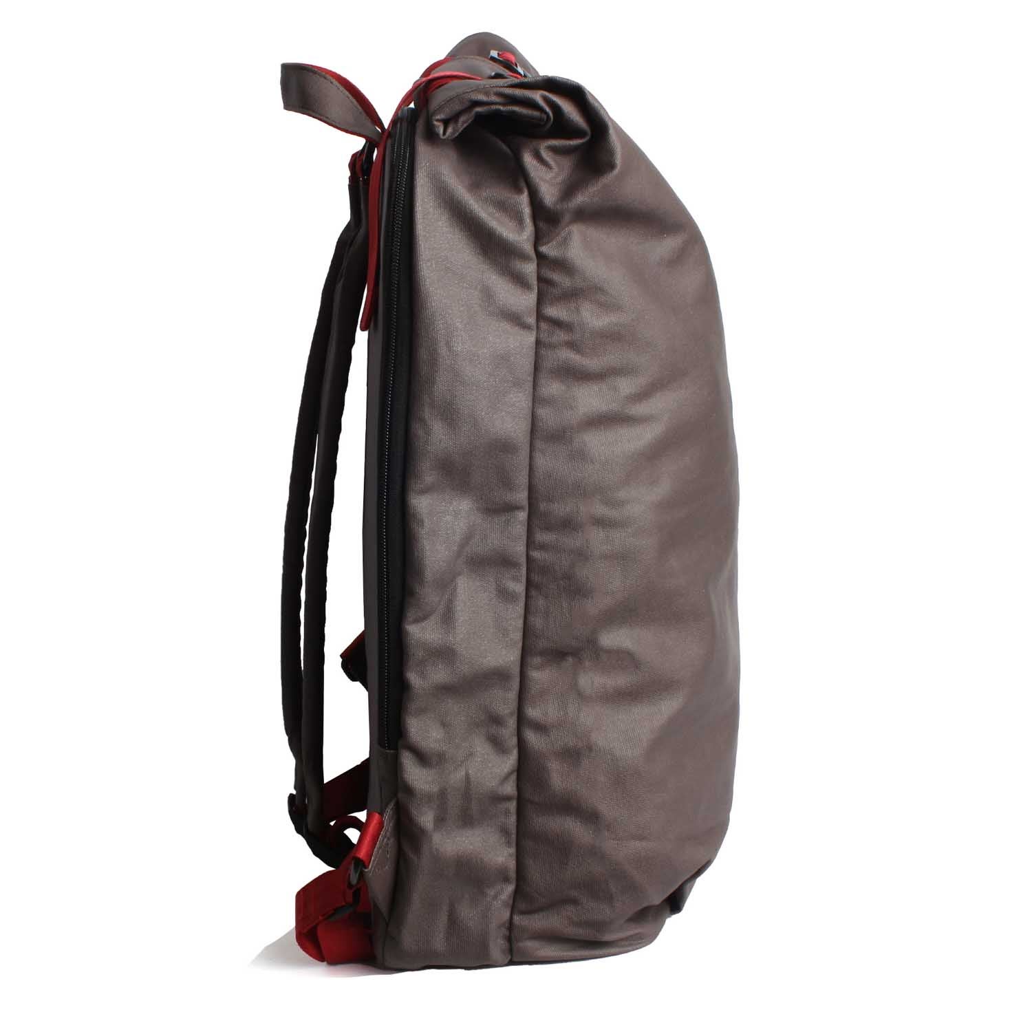 Margelisch Laptoprucksack Nemin 2 taupe dunkel Seite