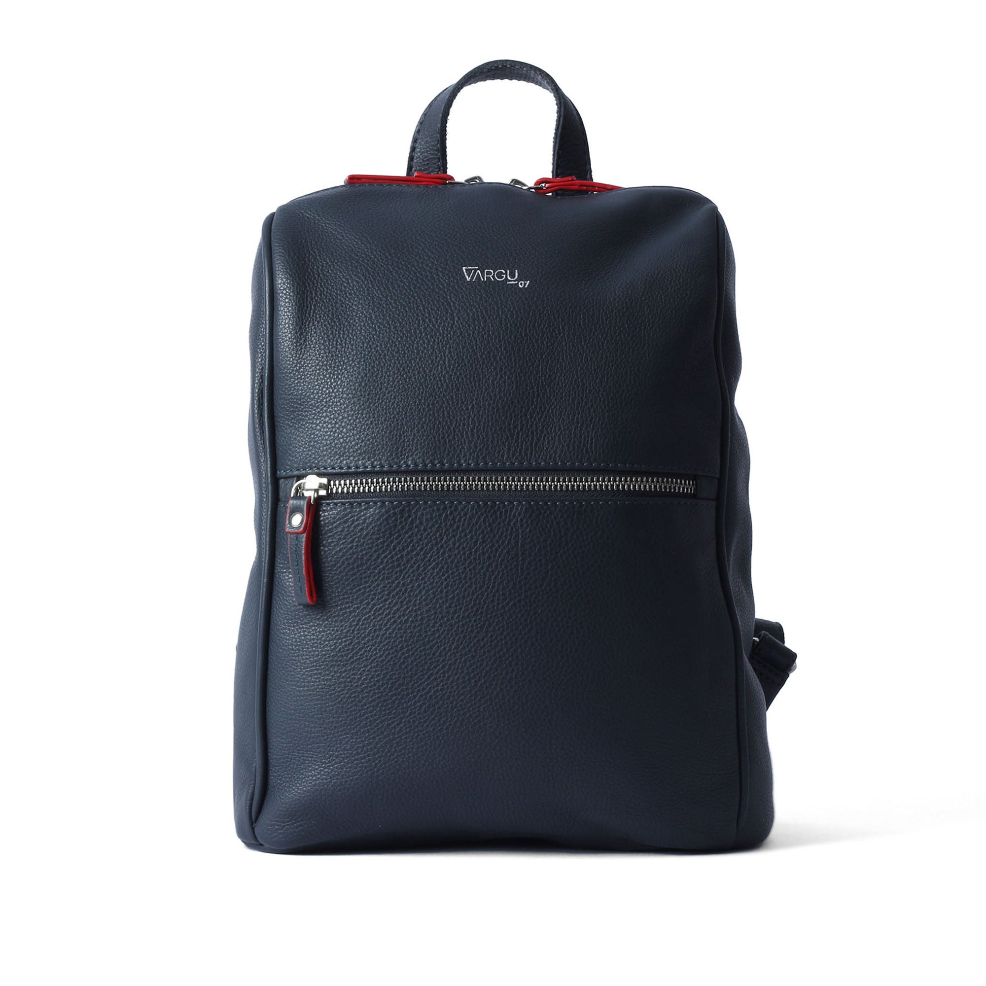 Vargu Lexa 1 sac à dos en cuir navy