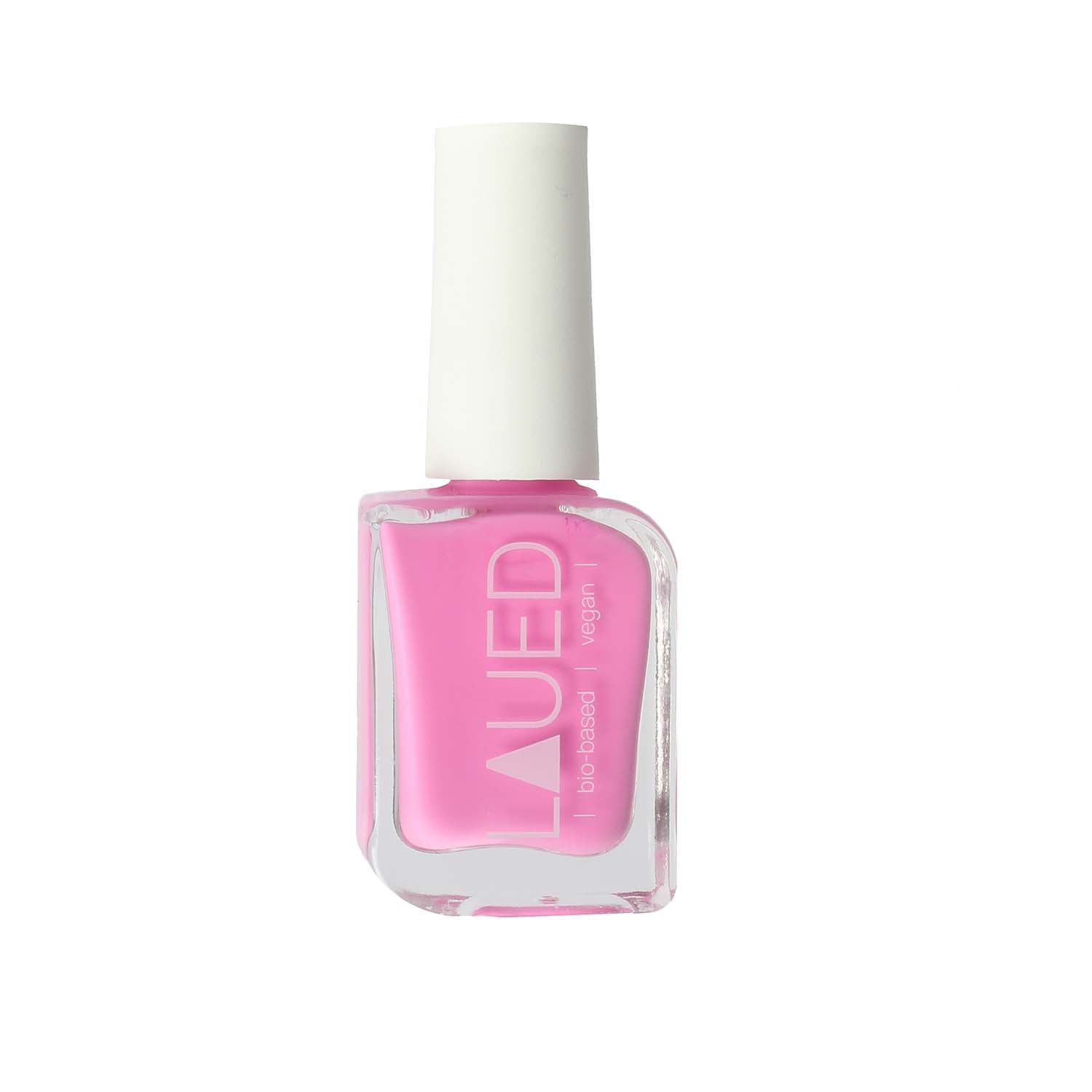 Laued Nagellack bio-based vegan candy rosa