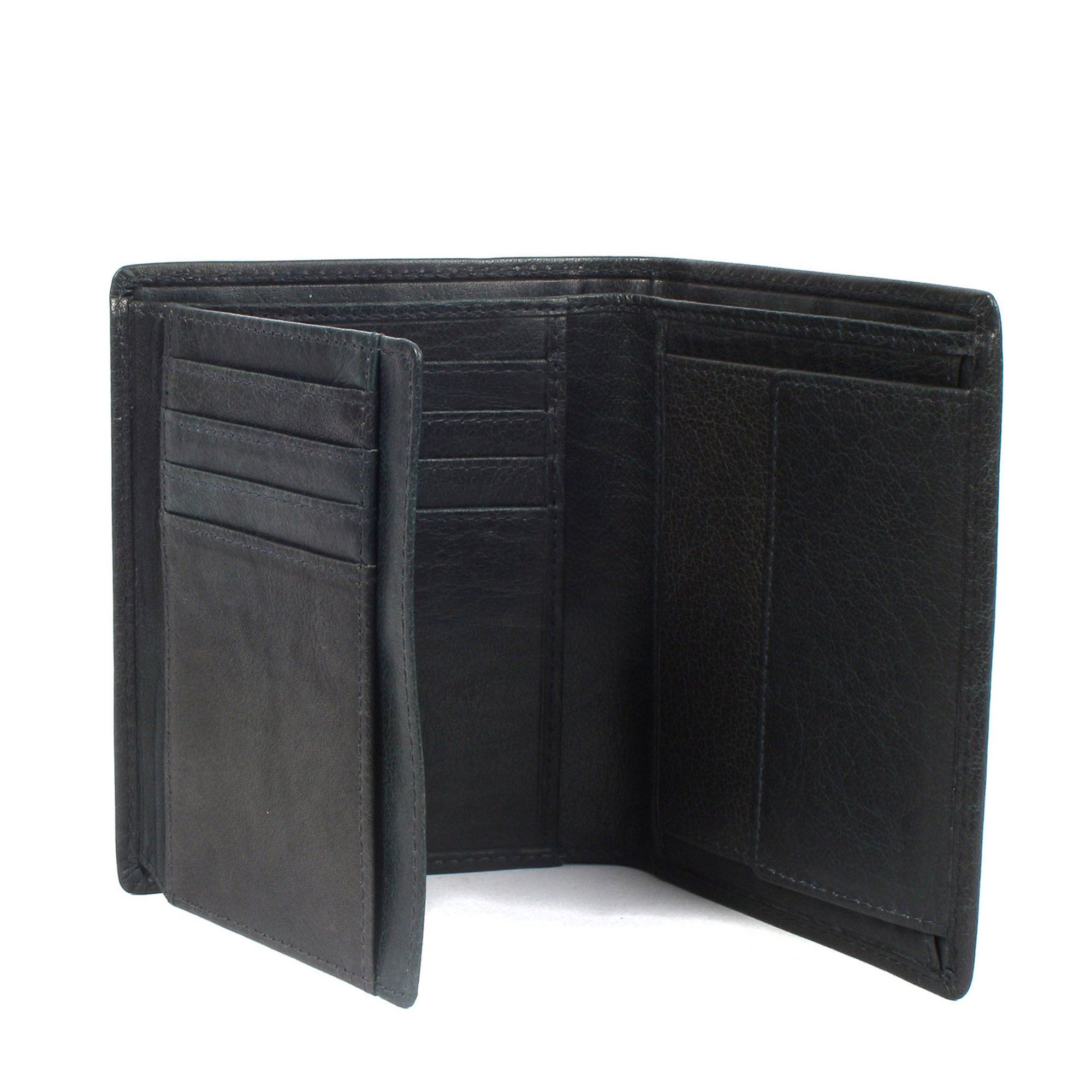 Margelisch Texas 2 sustainable RFID leather wallet for men  inside creditcard slots