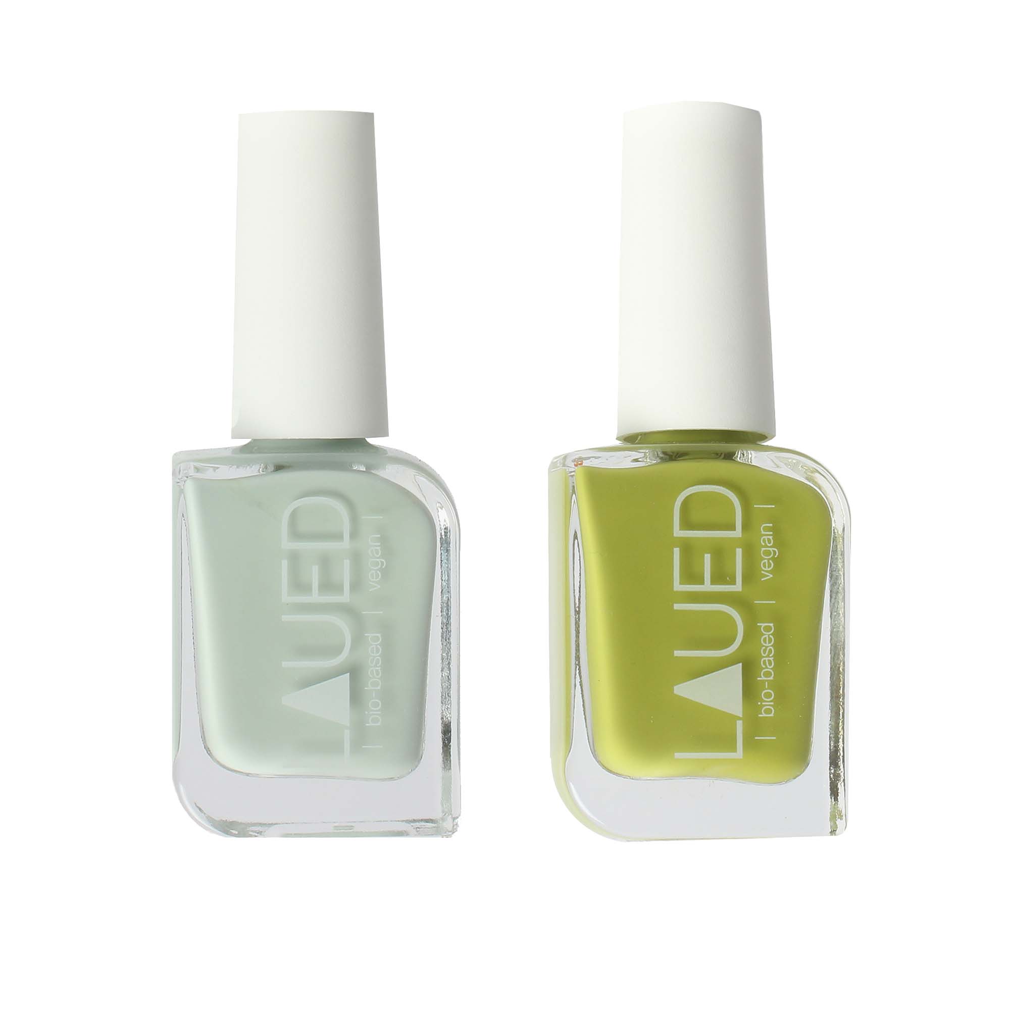LAUED - Cactus 01 - Cactus 05 / Set 1 Laued nailpolish bio-based vegan set 2 green