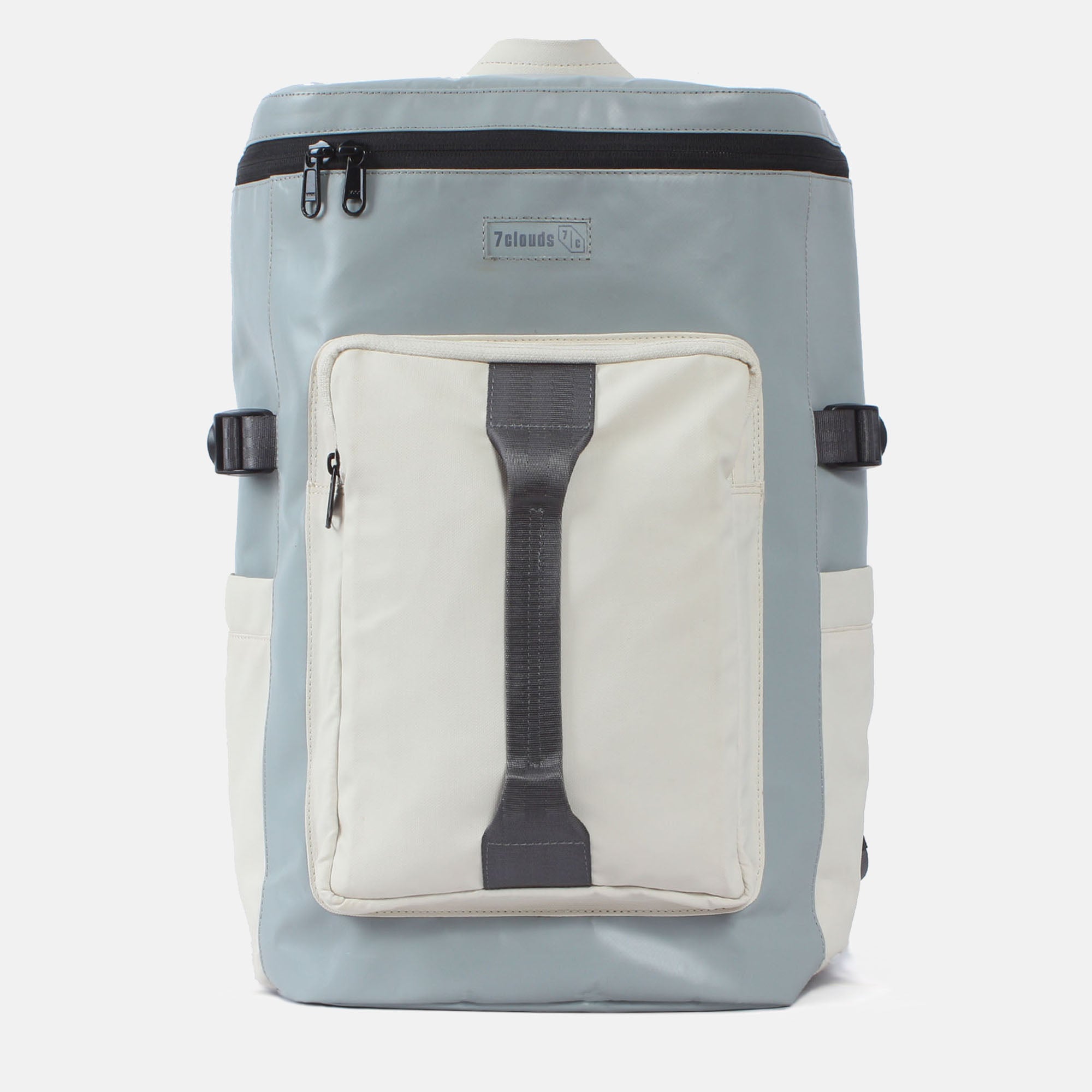 7clouds Laptop Rucksack Heloy 7.1 grey-off white Front