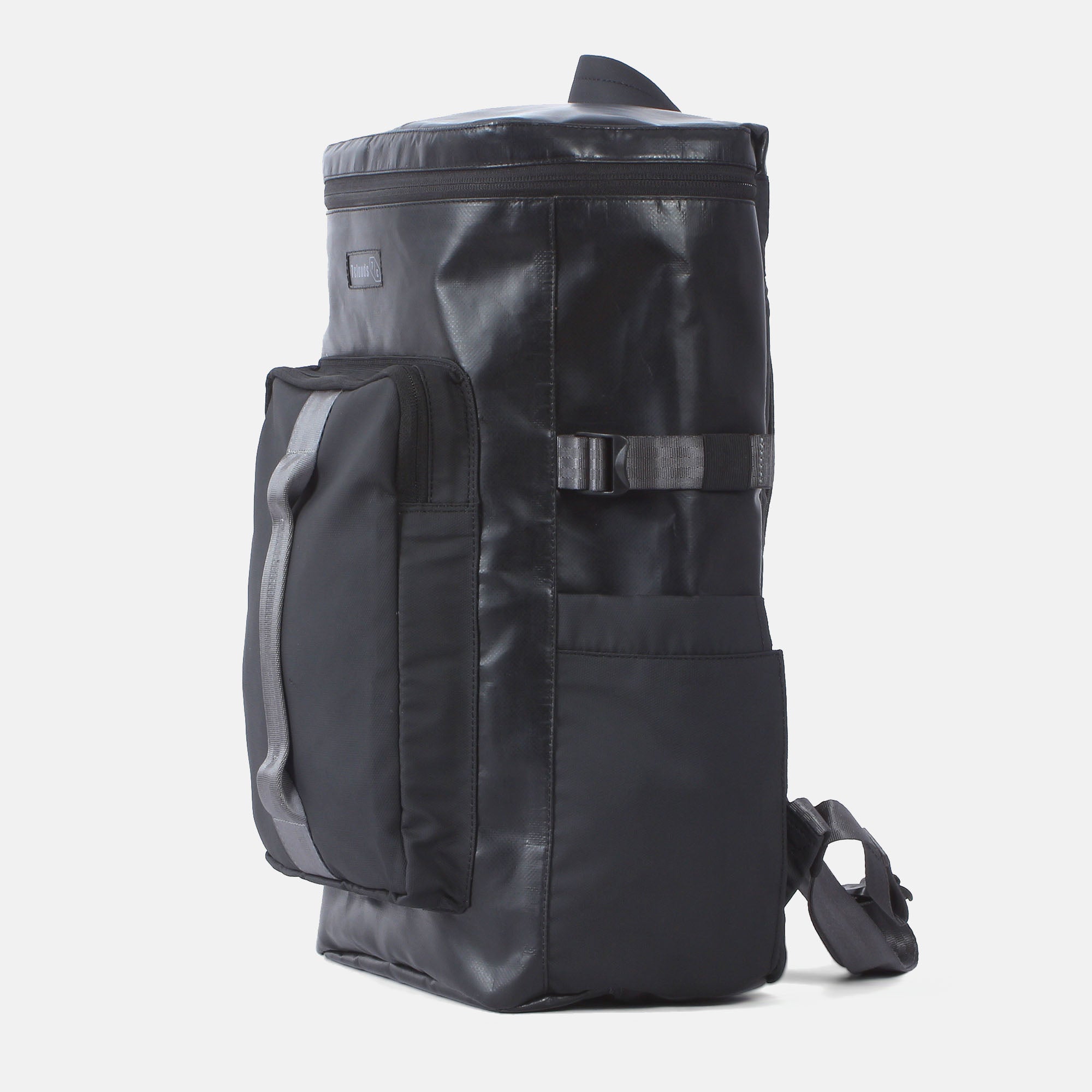 7clouds Laptop Rucksack Heloy 7.1 black Ansicht seitlich