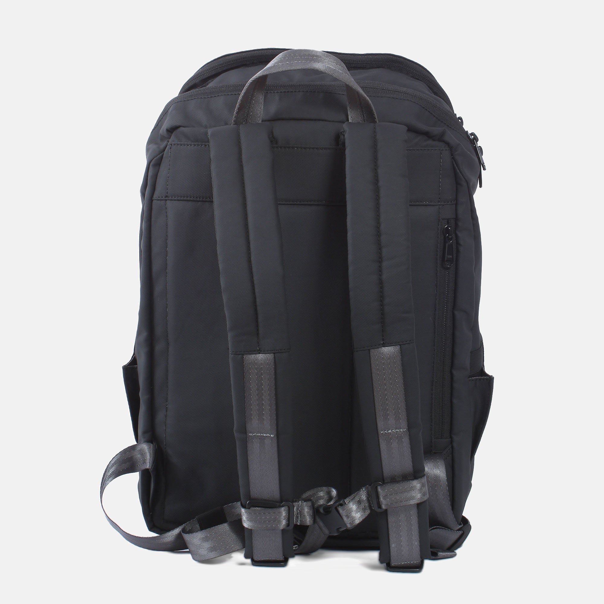 Suno 7.1 black laptop backpack backside
