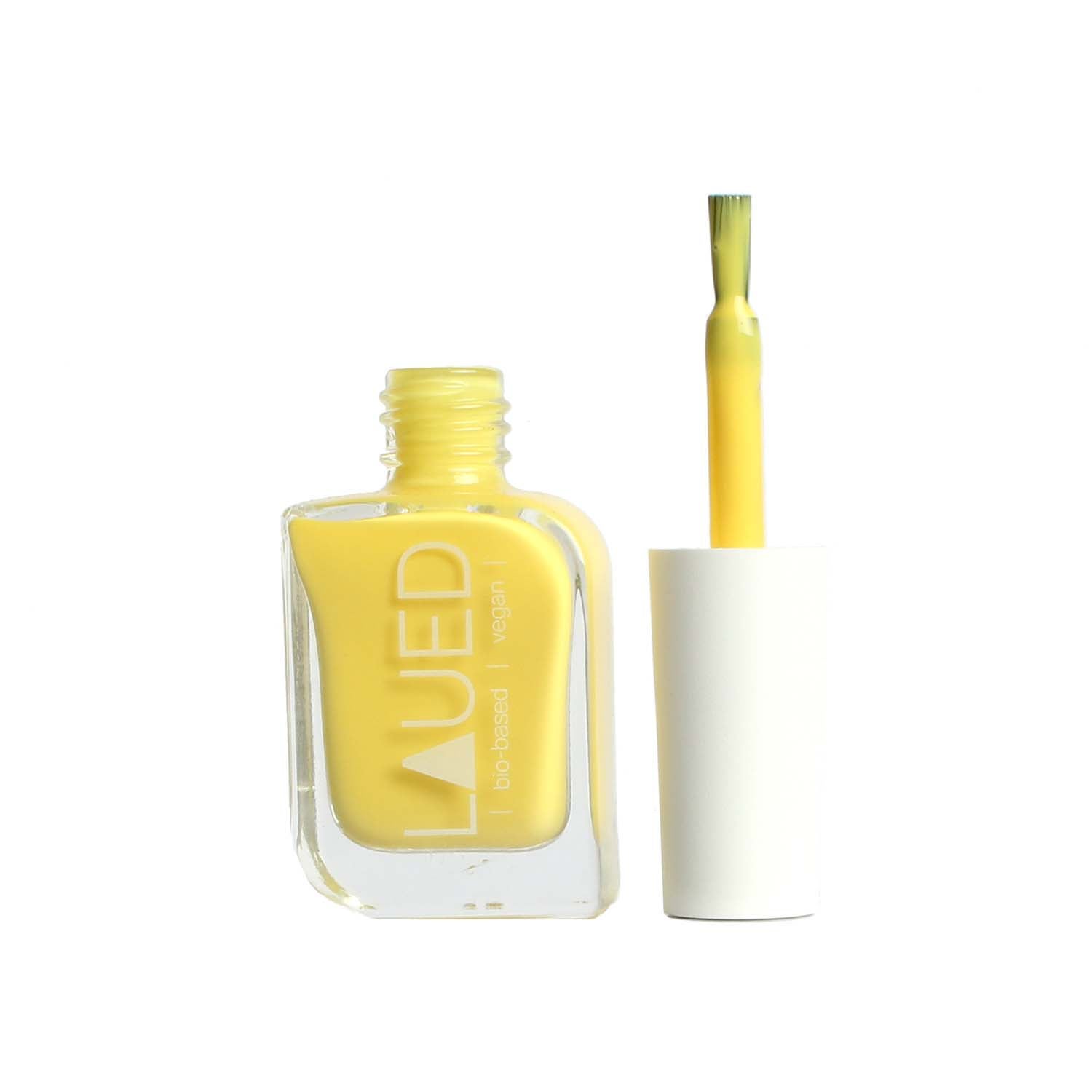 LAUED - nail polish - bio based - Sunrise 01 Laued nailpolish bio based vegan sunrise yellow