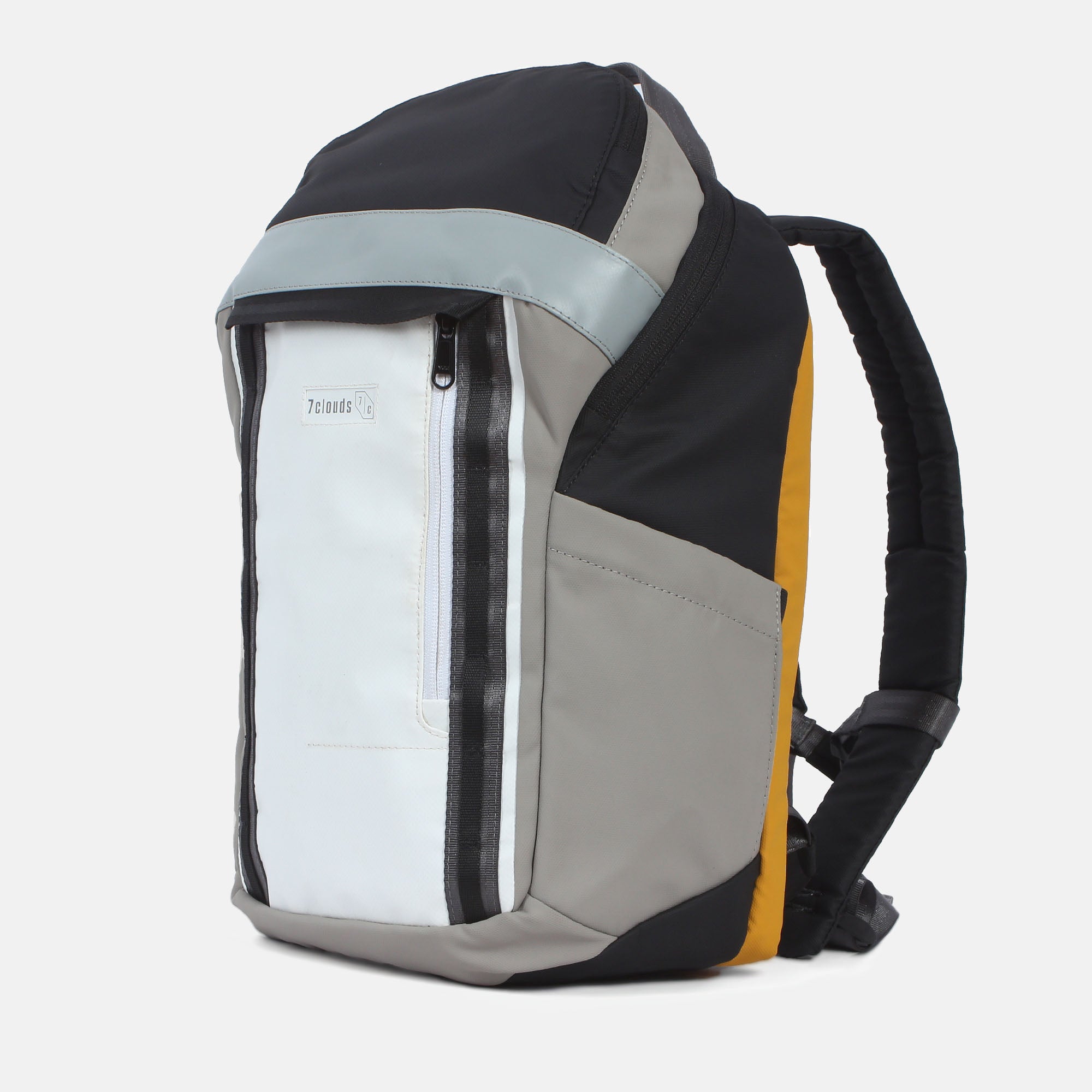 Rucksack Tike 7.1 white-fog grey von 7clouds Ansicht seitlich