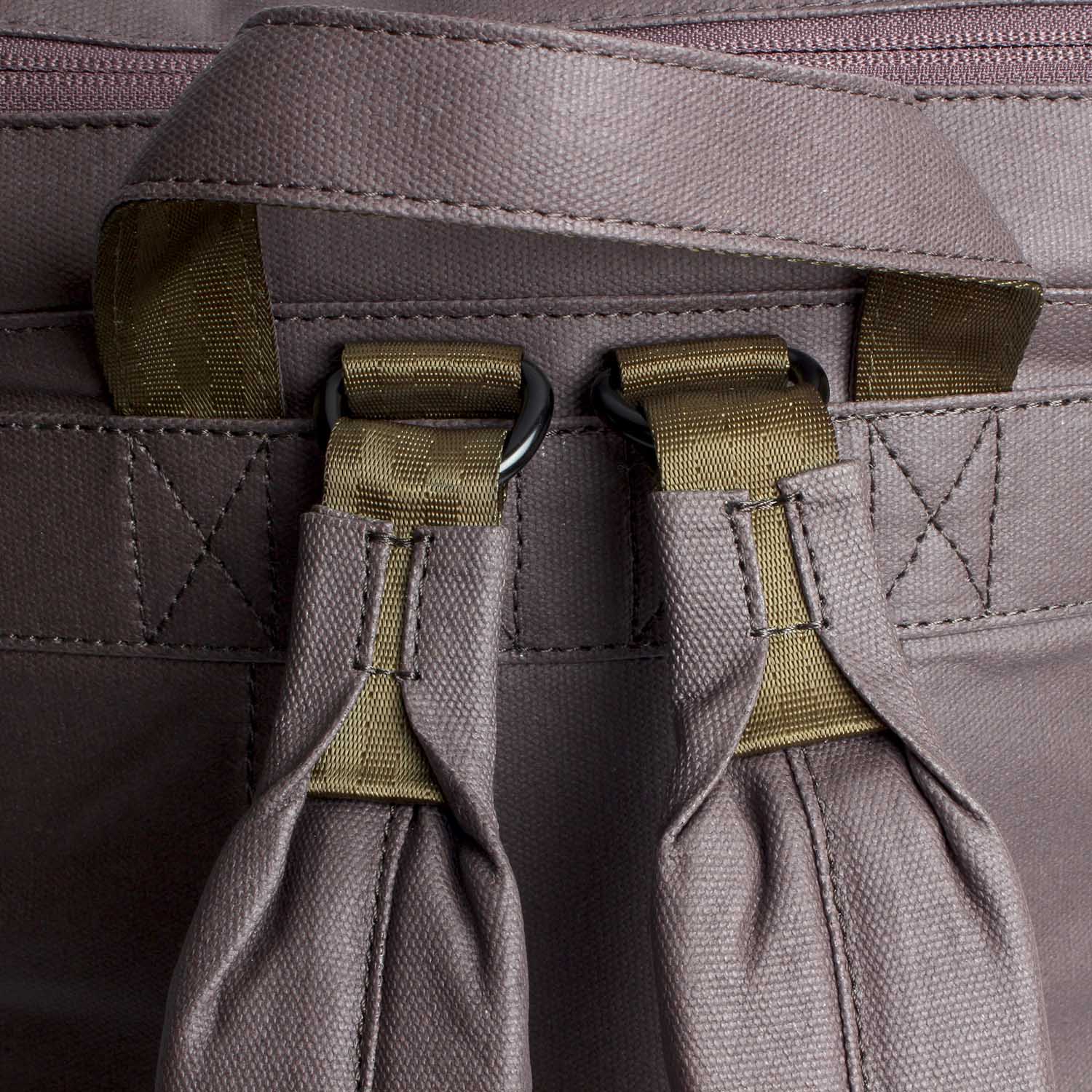 Margelisch Rucksack Bandir 2 taupe dunkel Detail